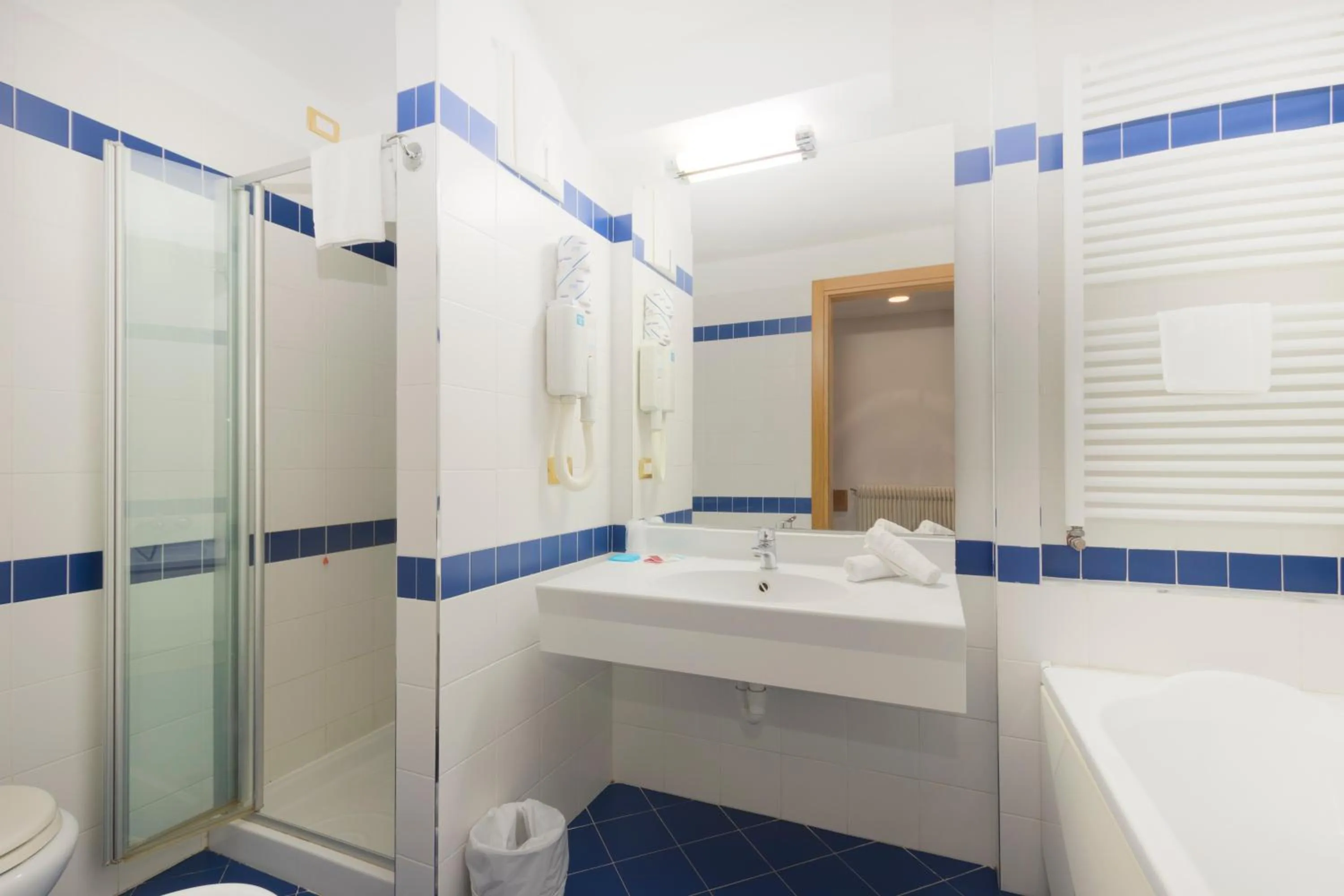 Bathroom in Hotel Club Regina E Fassa