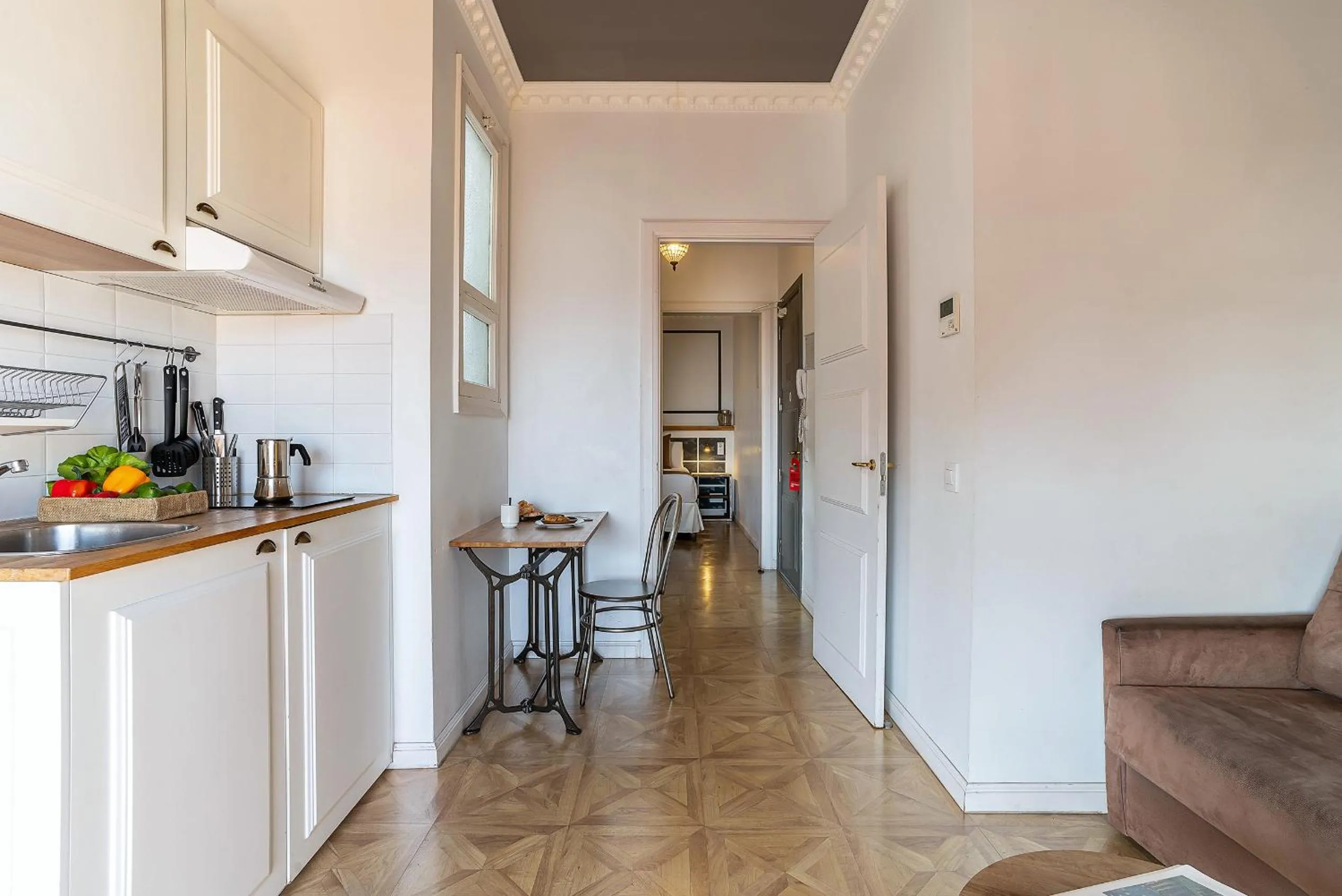 Kitchen or kitchenette in Casa Gracia Apartments