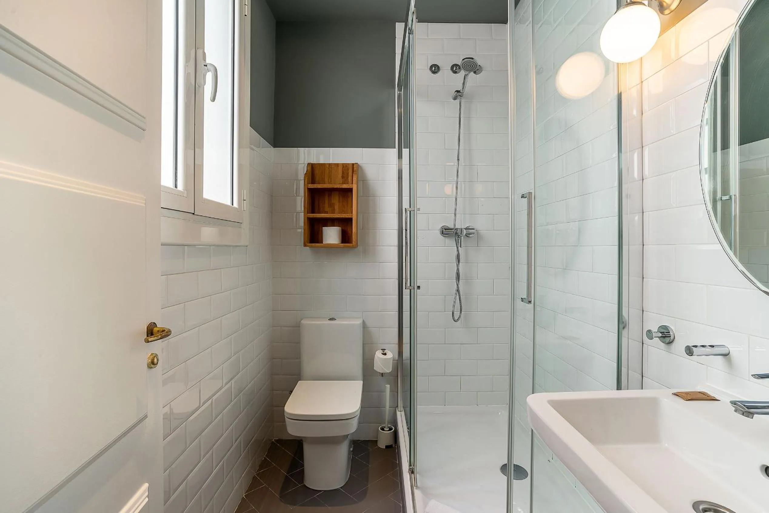 Shower in Casa Gracia Apartments