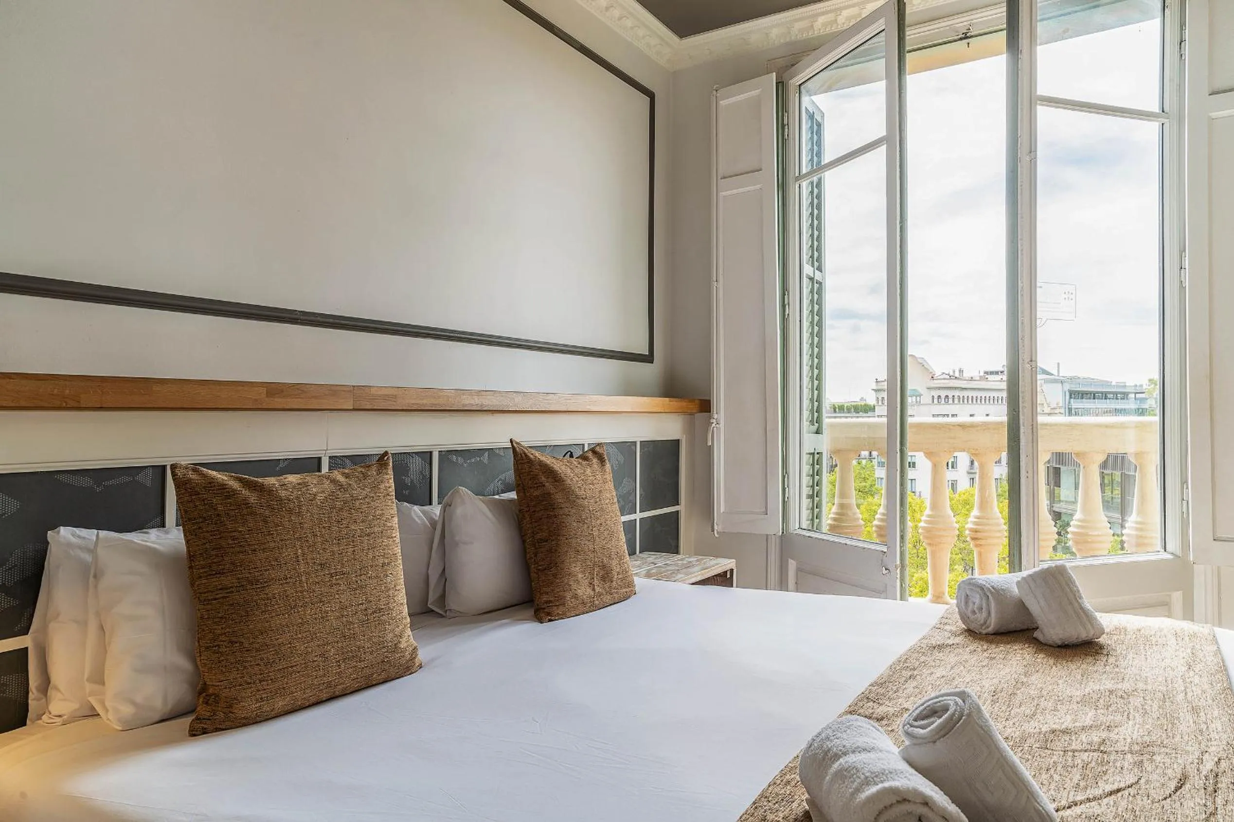 Bed in Casa Gracia Apartments