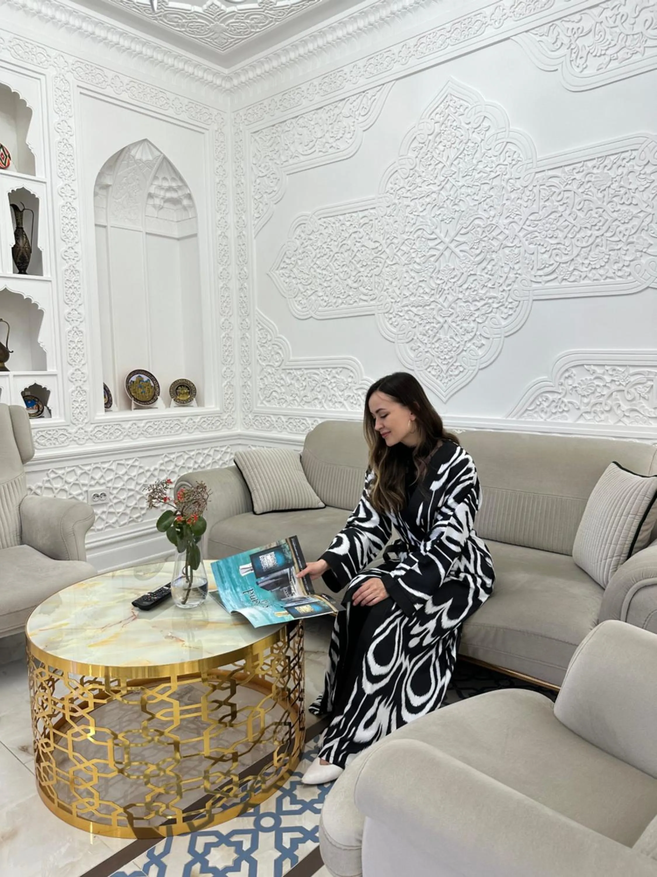 Lobby or reception in Shohjahon Palace Hotel & Spa