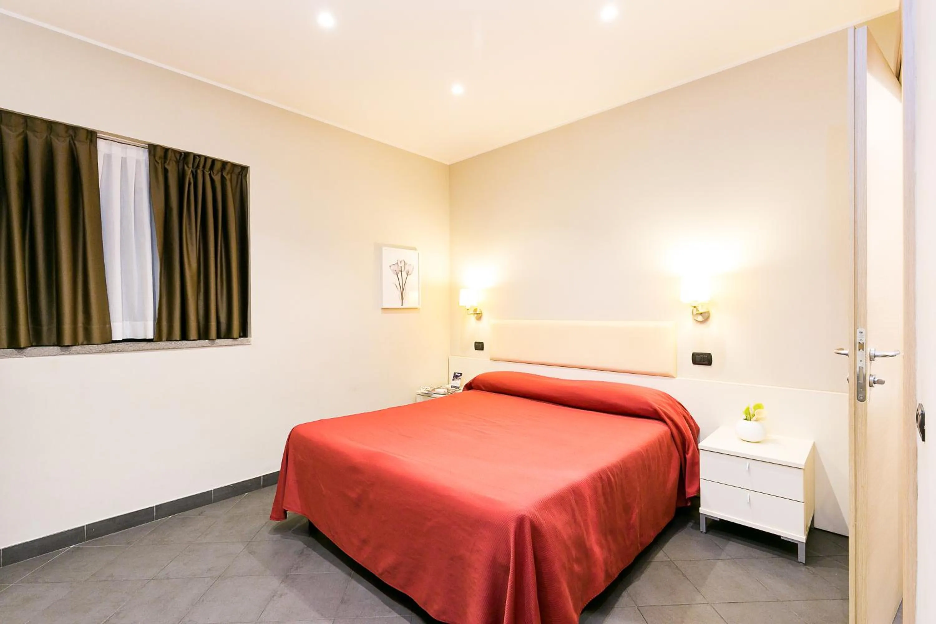 Bed in Hotel Residenza Gra 21