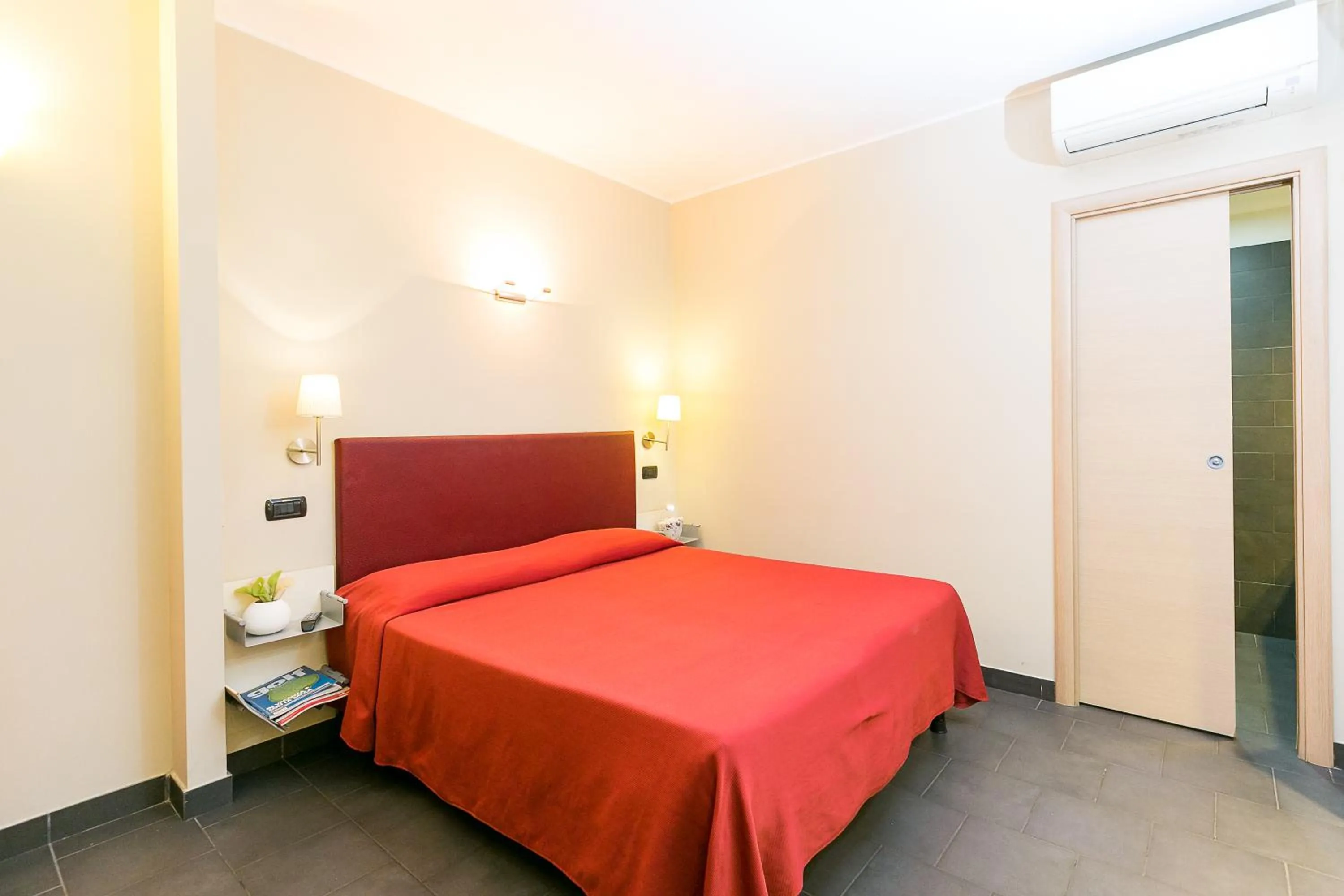 Bed in Hotel Residenza Gra 21