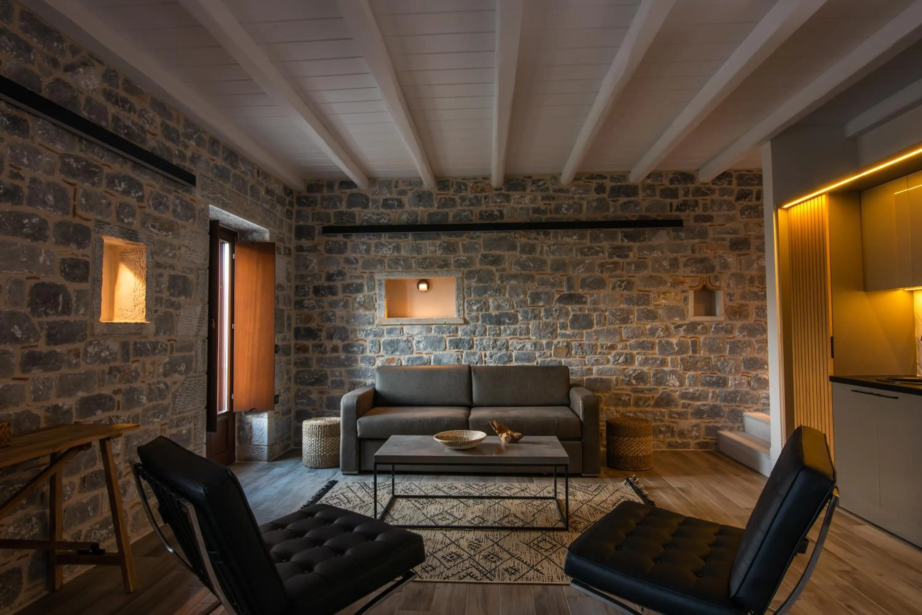 Living room in Manifest Boutique Hotel