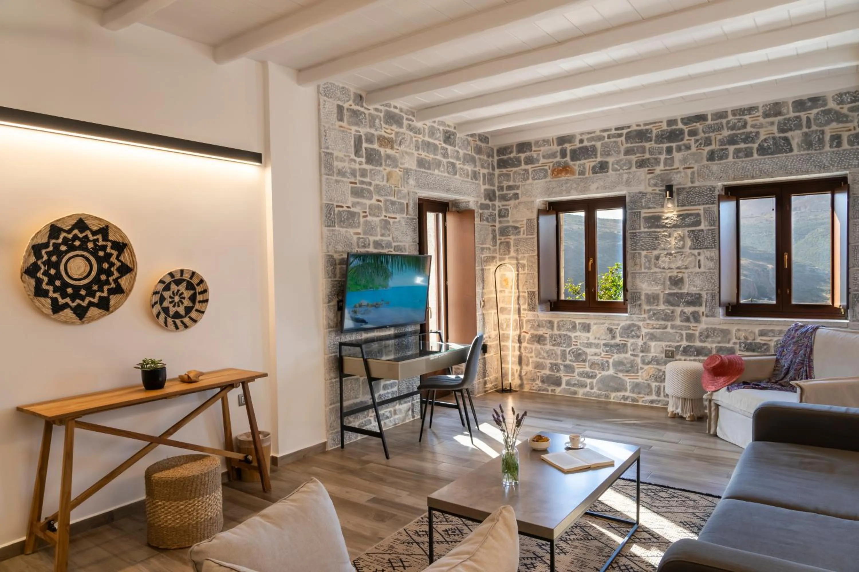 Living room in Manifest Boutique Hotel