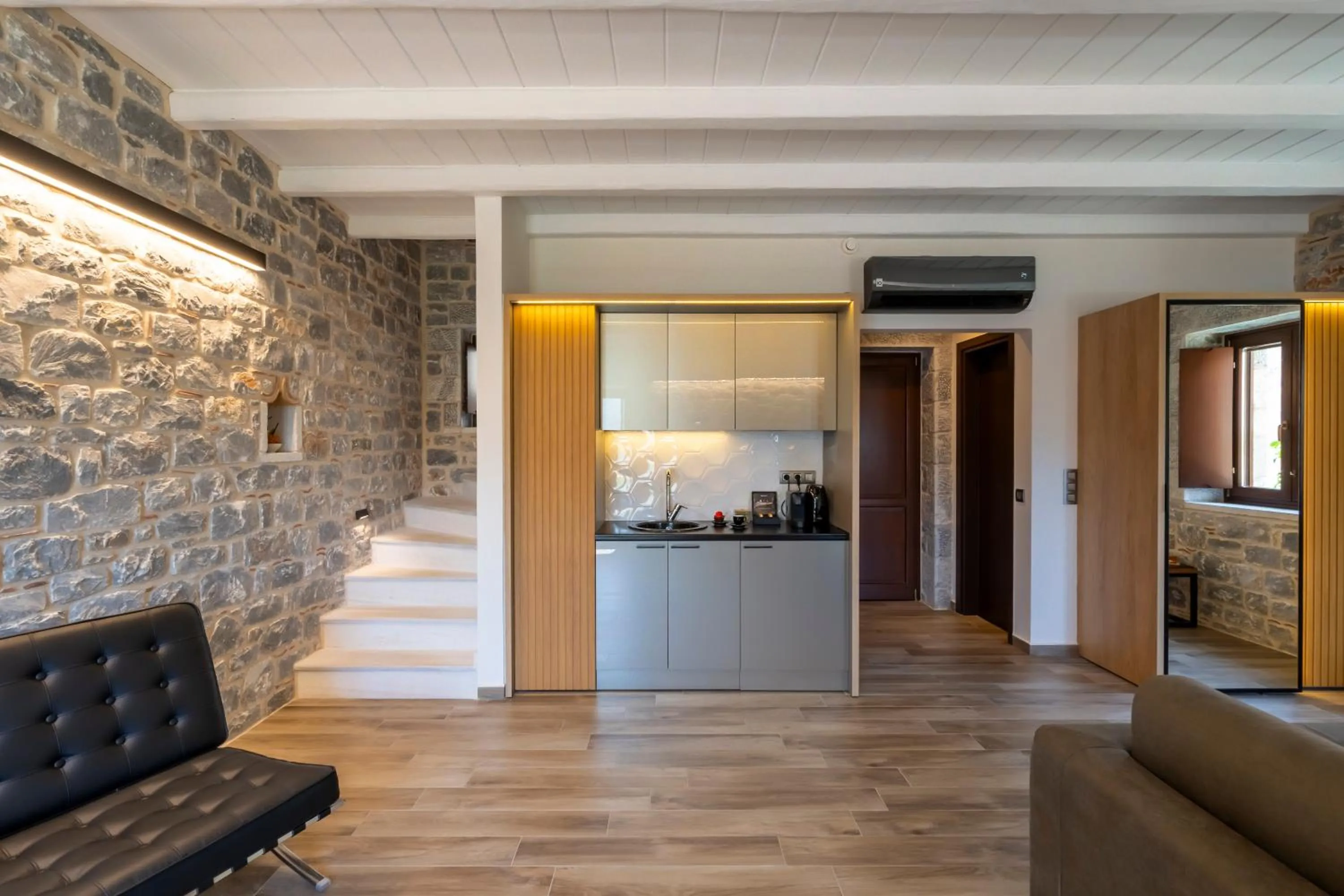 Living room in Manifest Boutique Hotel