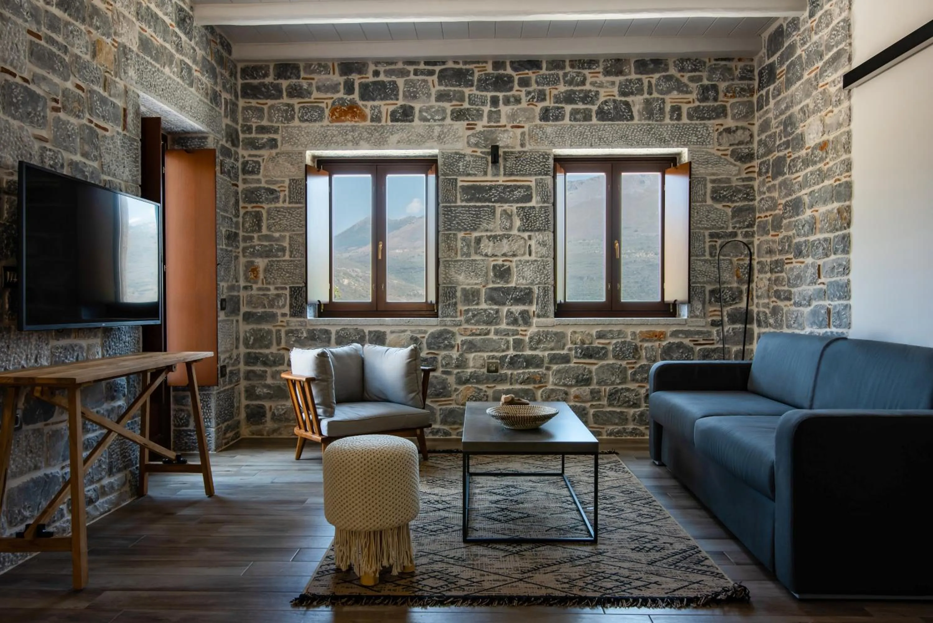 Living room in Manifest Boutique Hotel