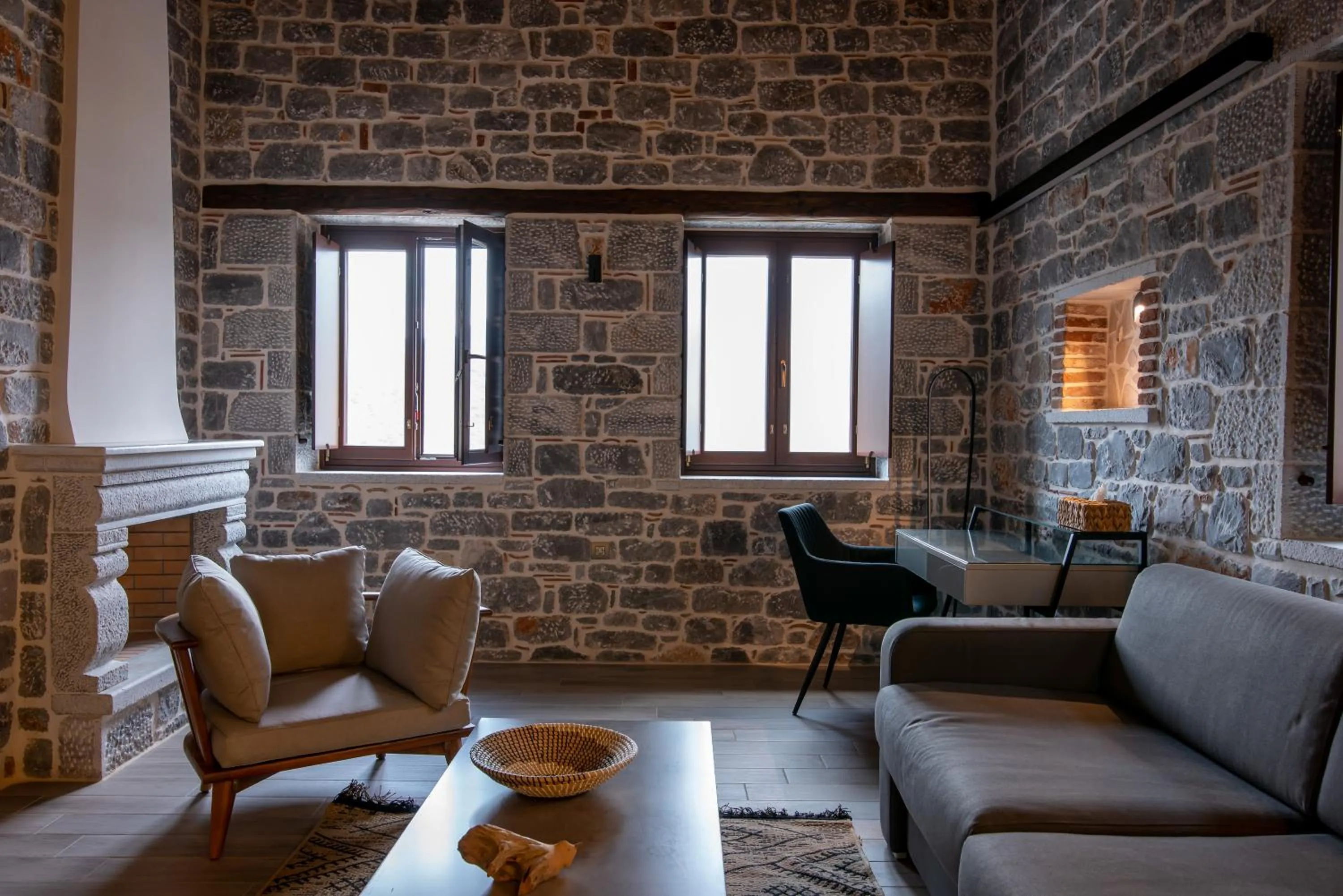 Living room in Manifest Boutique Hotel