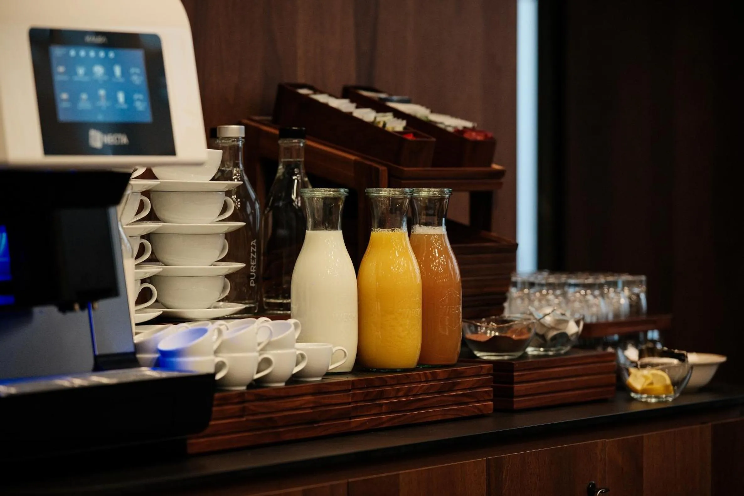 Breakfast in Palatinus Boutique Hotel