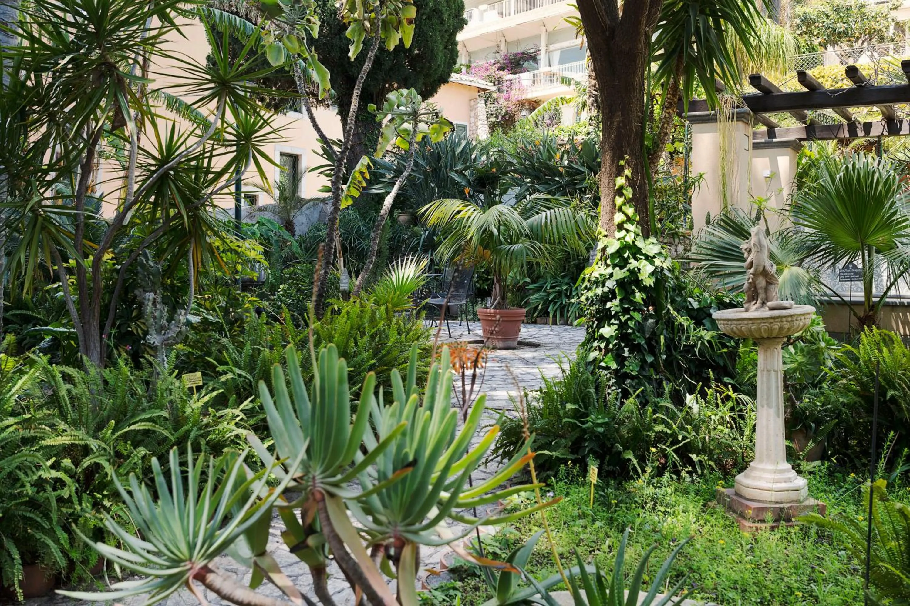 Garden in Hotel Villa Schuler