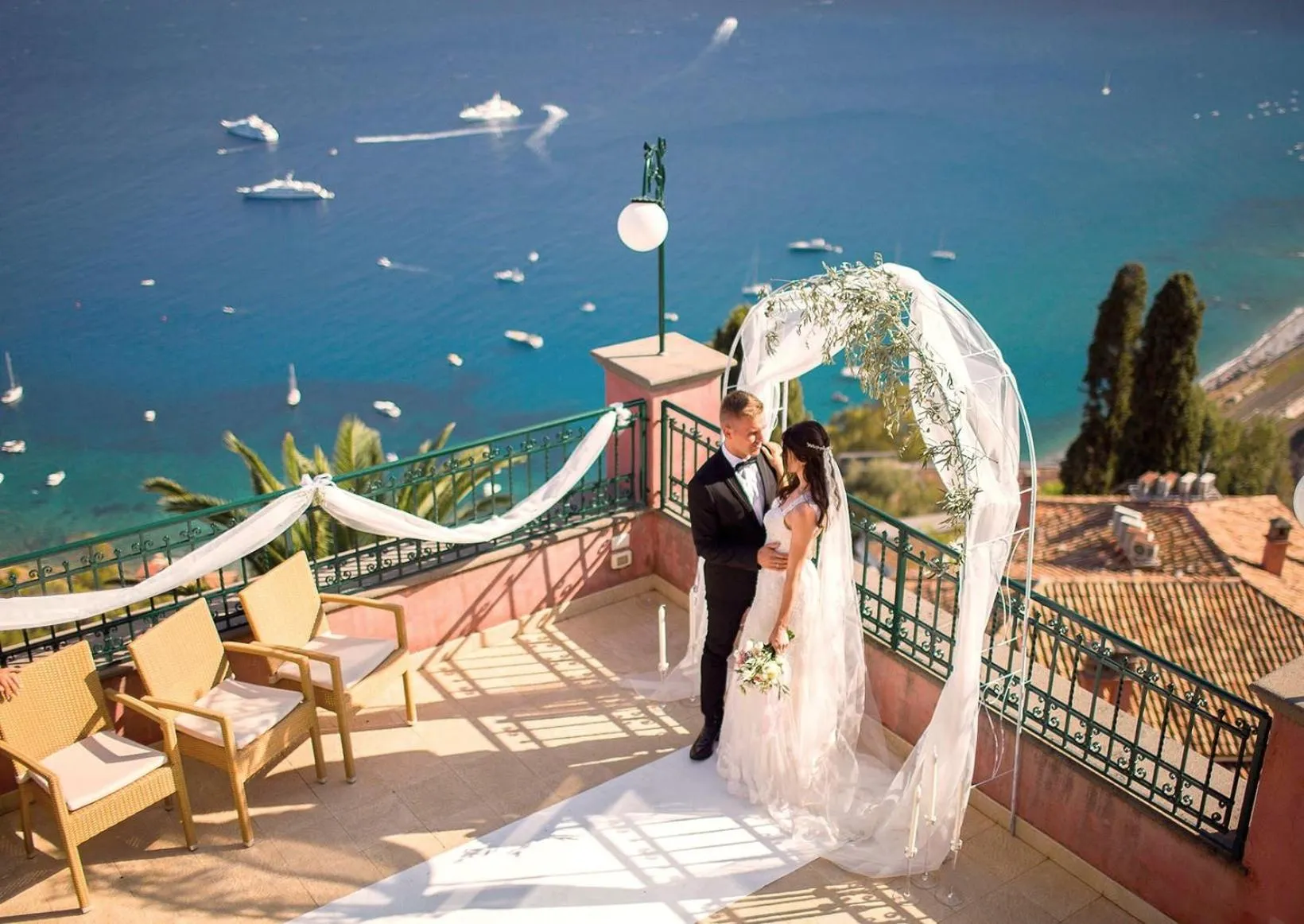 Sea view in Hotel Villa Schuler