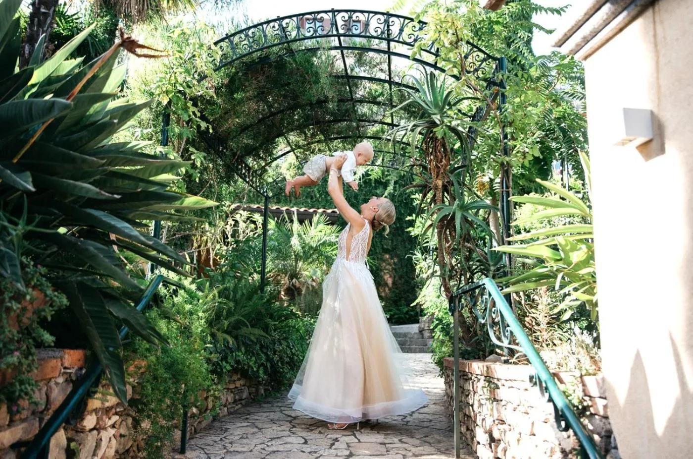 Garden in Hotel Villa Schuler