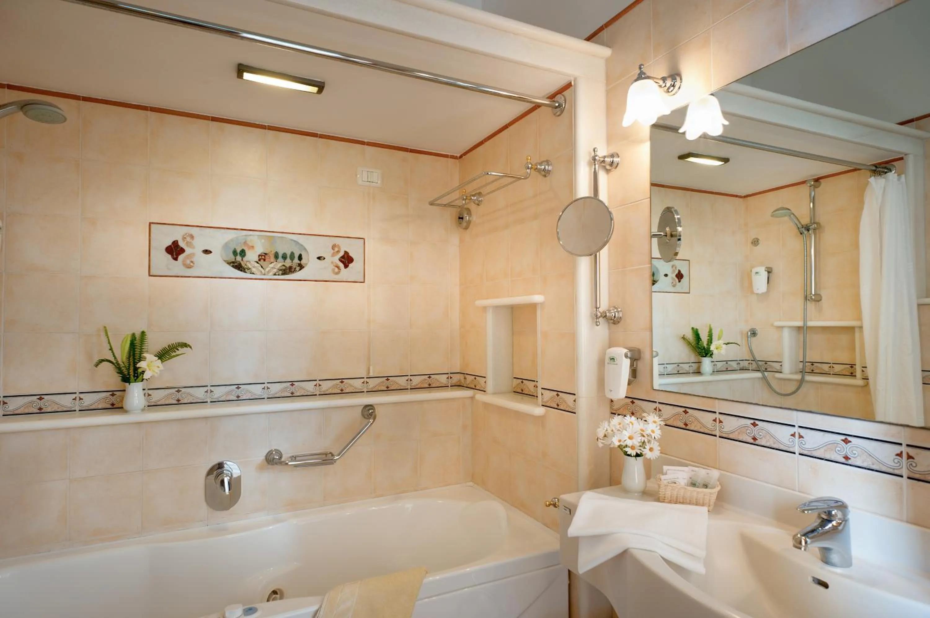 Bathroom in Hotel Villa Schuler