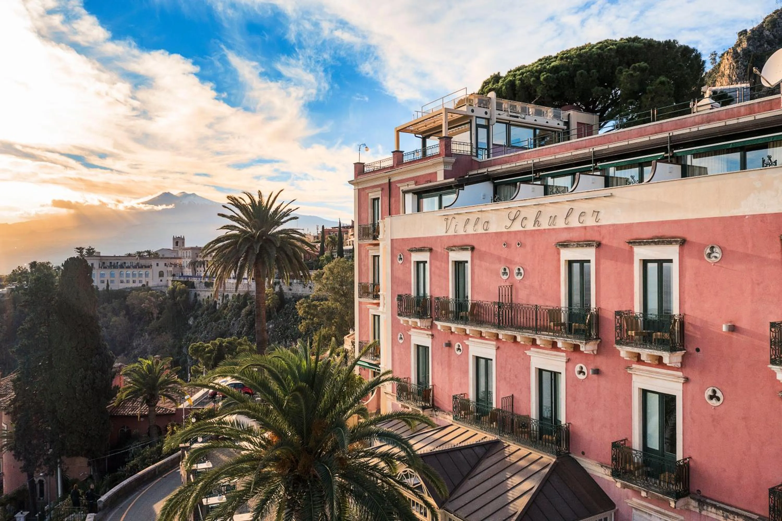 Property building in Hotel Villa Schuler