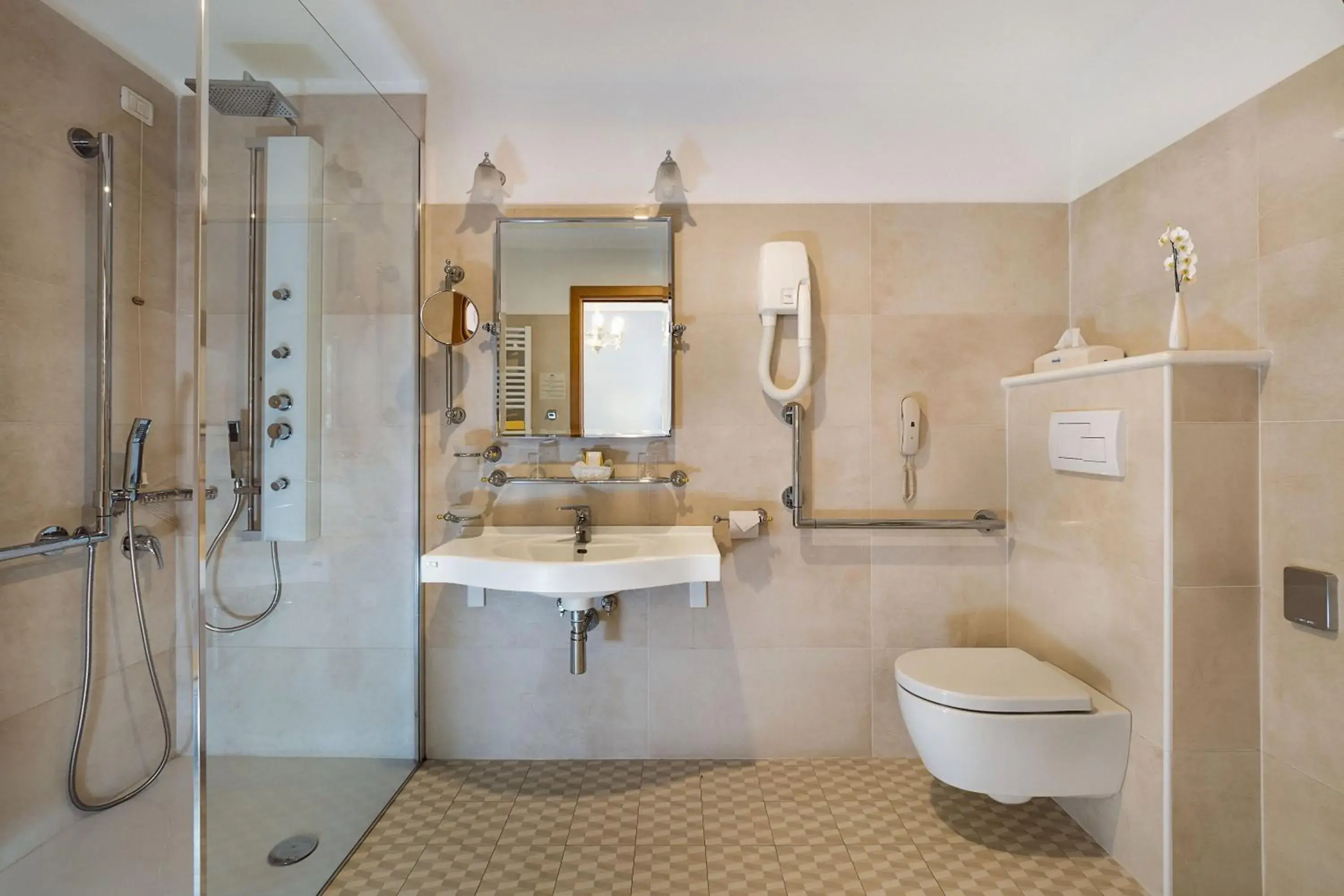 Bathroom in Hotel Villa Schuler Bathroom in Hotel Villa Schuler