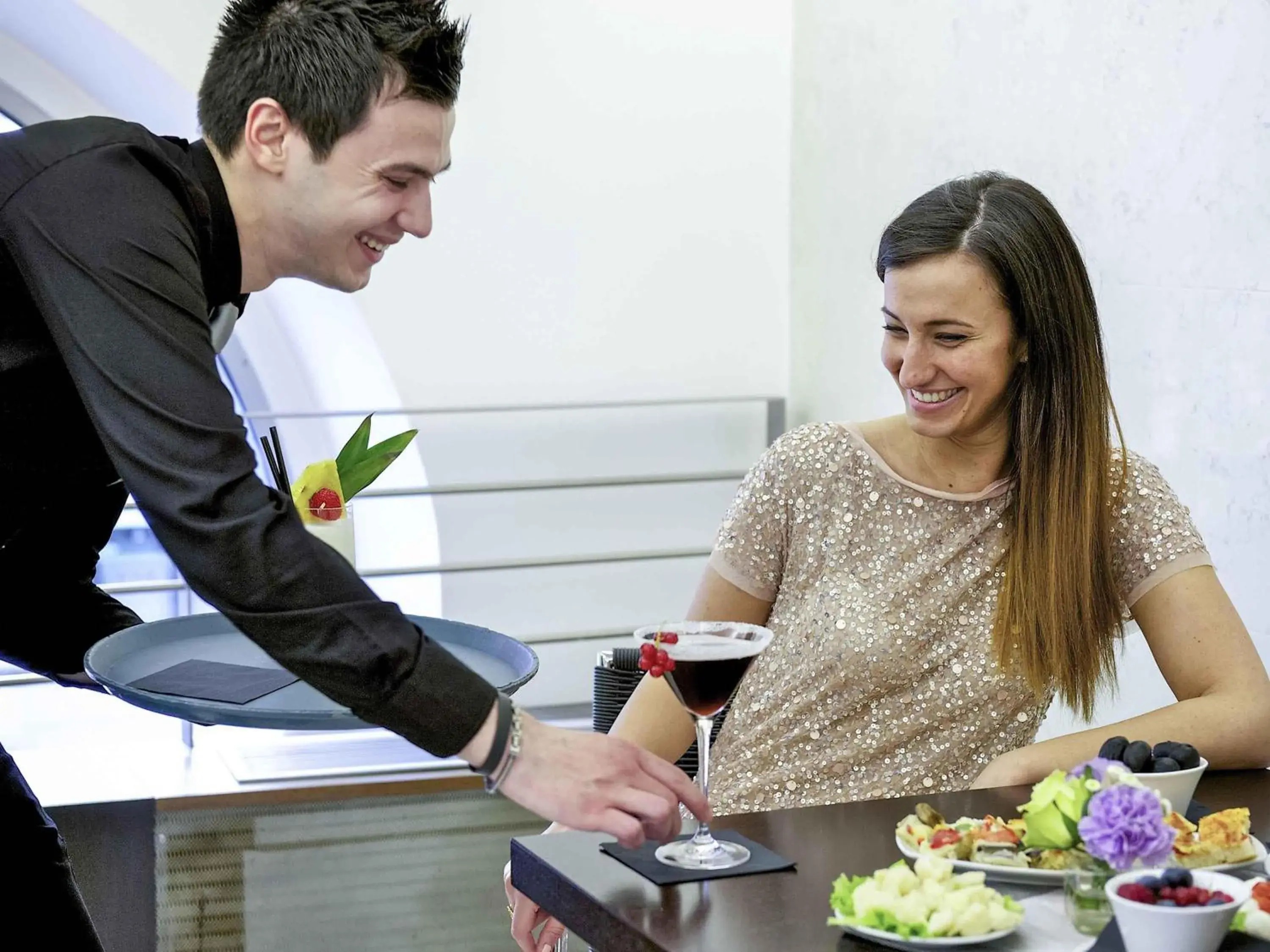 Lounge or bar in Mercure Bergamo Centro Palazzo Dolci Lounge or bar in Mercure Bergamo Centro Palazzo Dolci