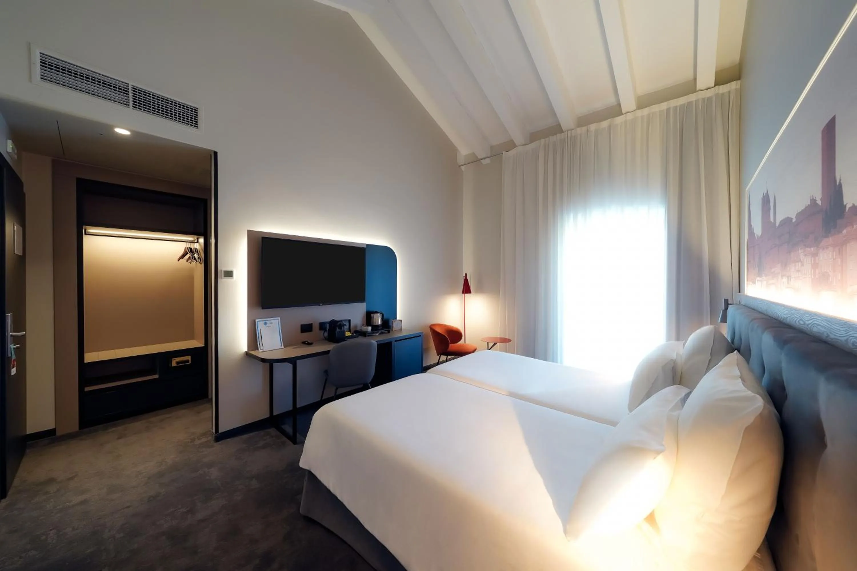 Bed in Mercure Bergamo Centro Palazzo Dolci