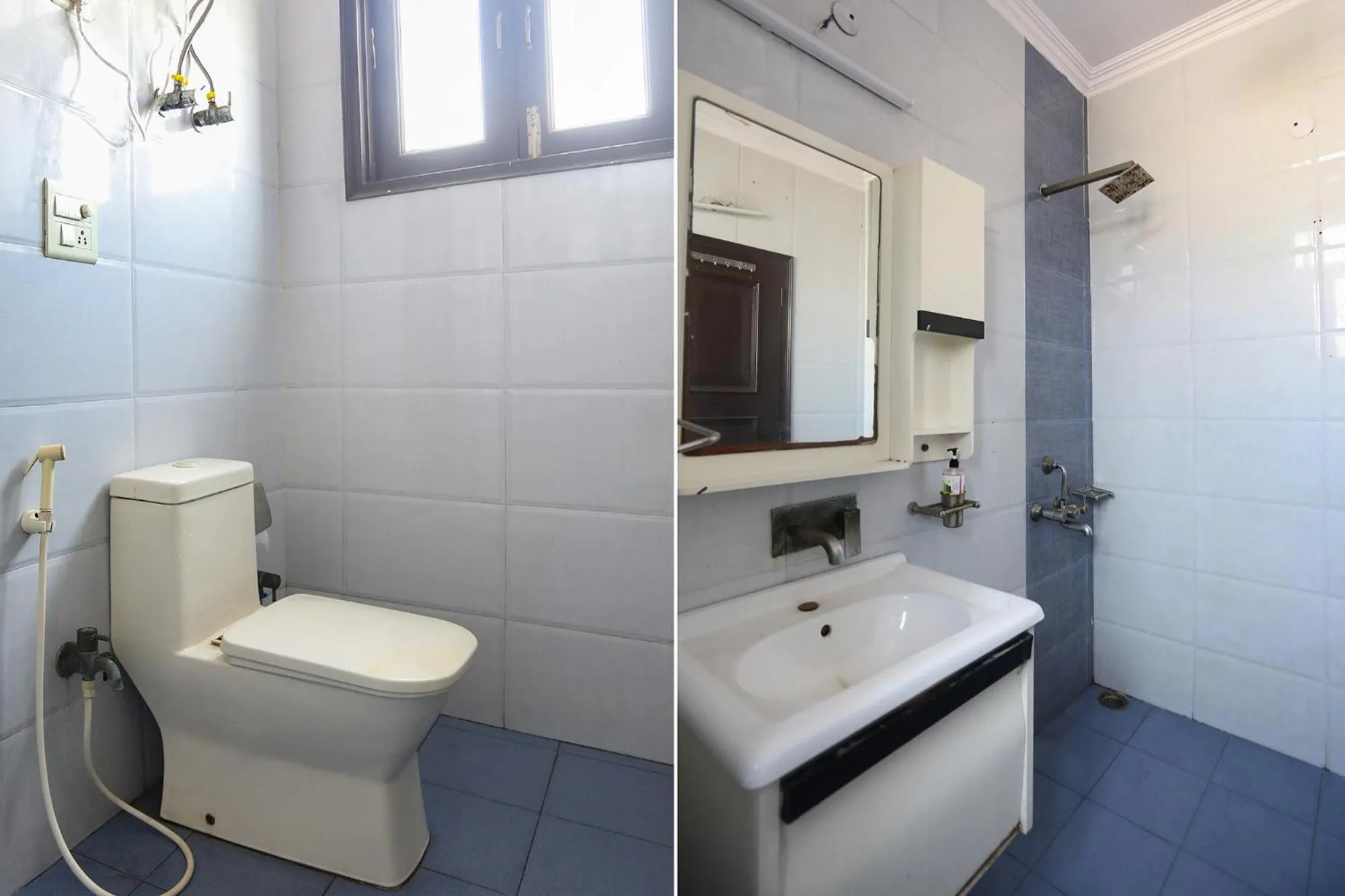 Bathroom in FabHotel HM Palace