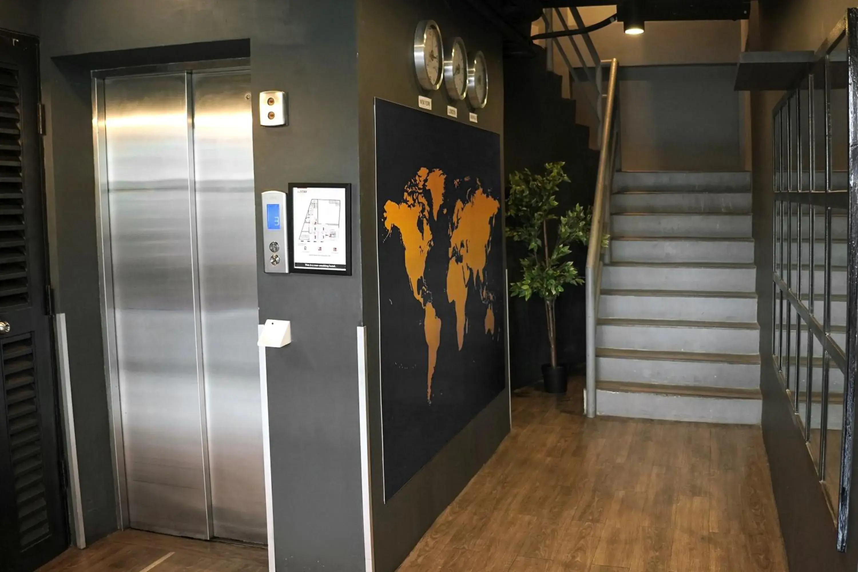 Lobby or reception in mySTAY Hotel BGC East Lobby or reception in mySTAY Hotel BGC East