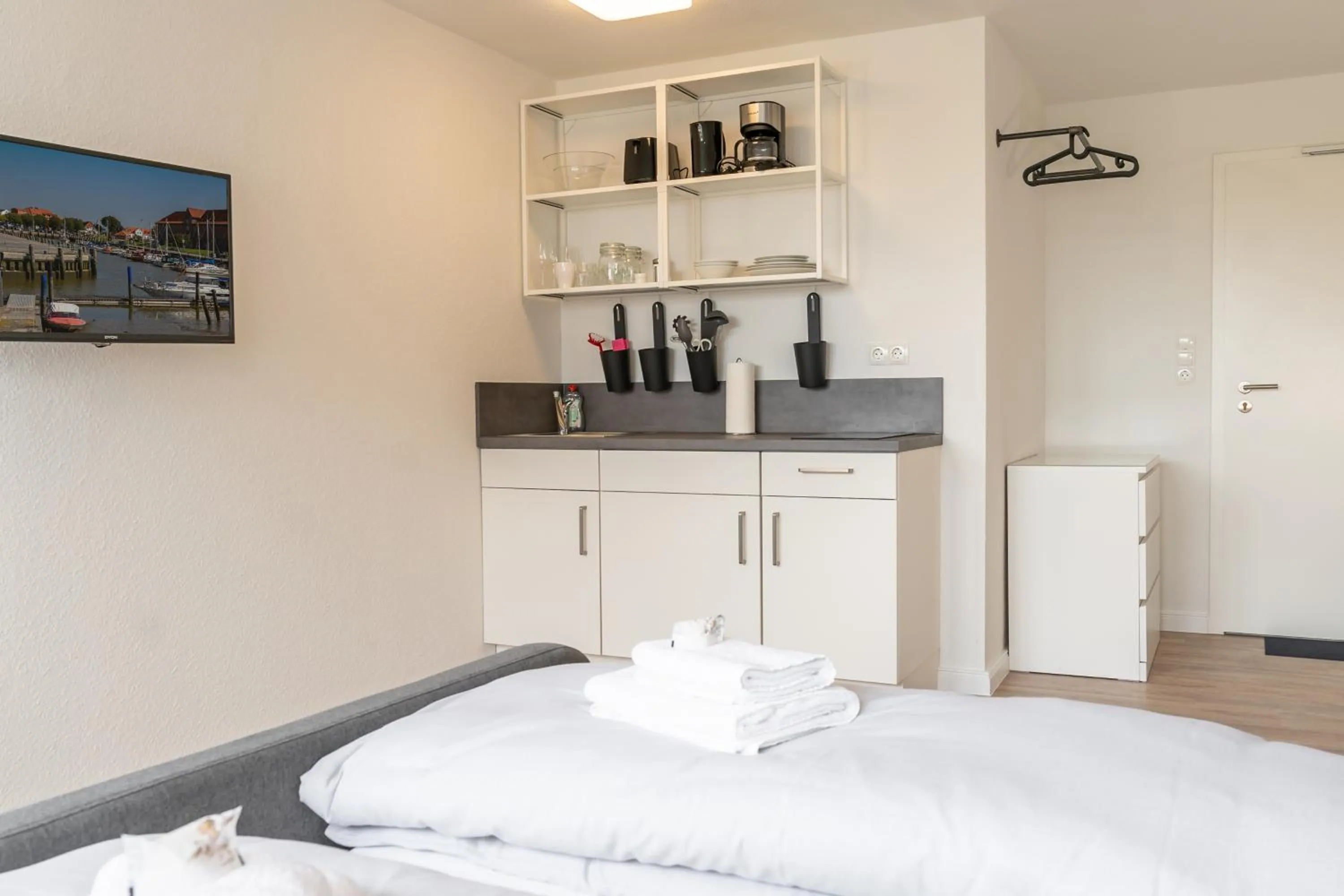 Bed in Landschaftliches Haus