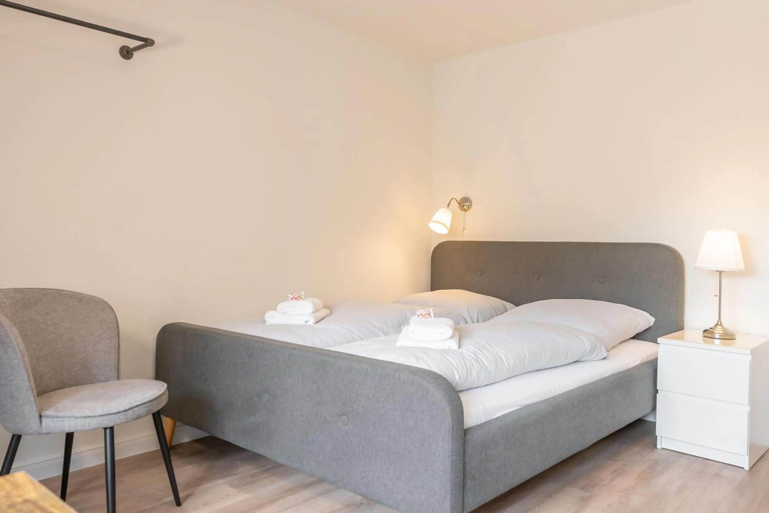 Bed in Landschaftliches Haus