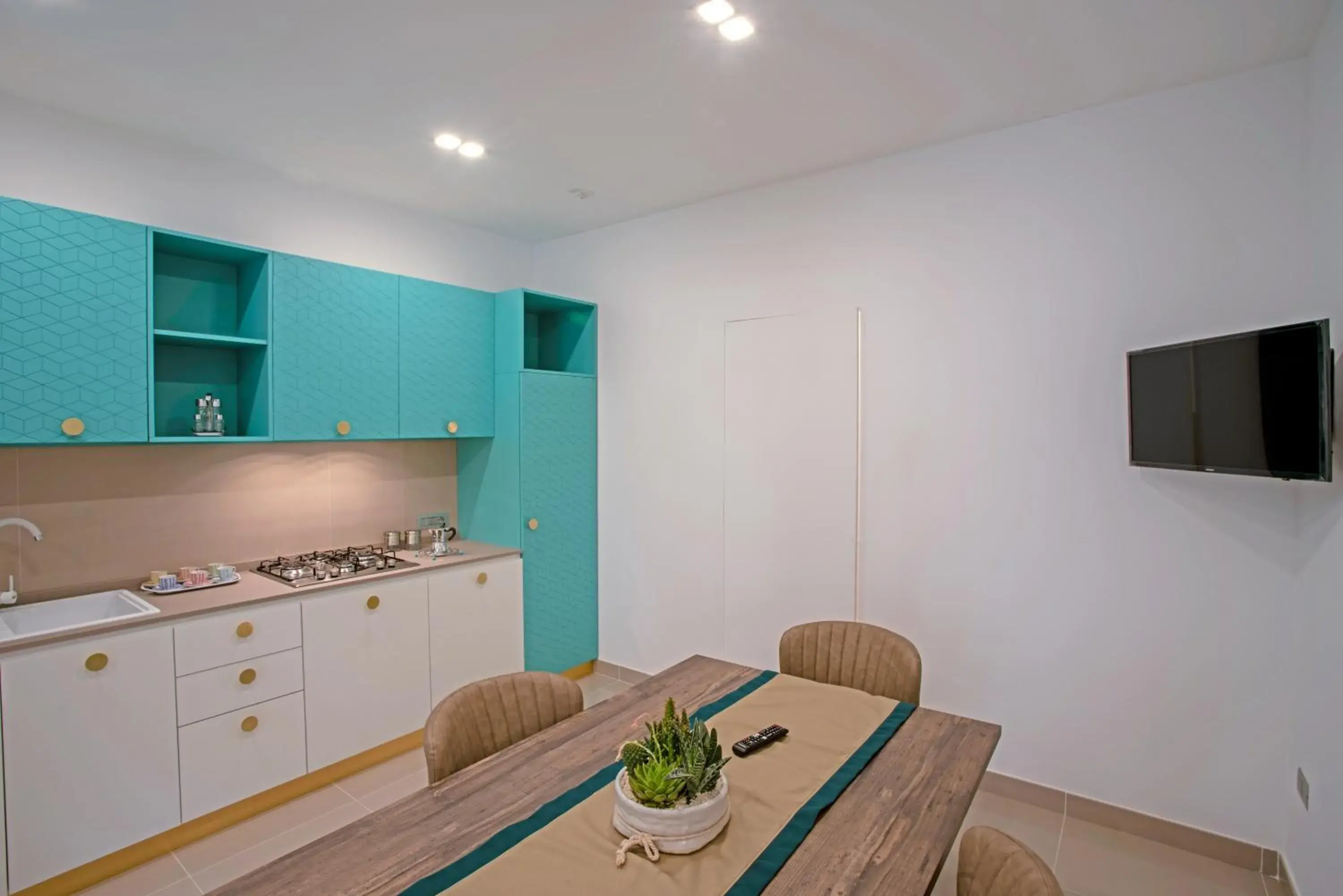 Kitchen or kitchenette in Charme en Bleu Kitchen or kitchenette in Charme en Bleu