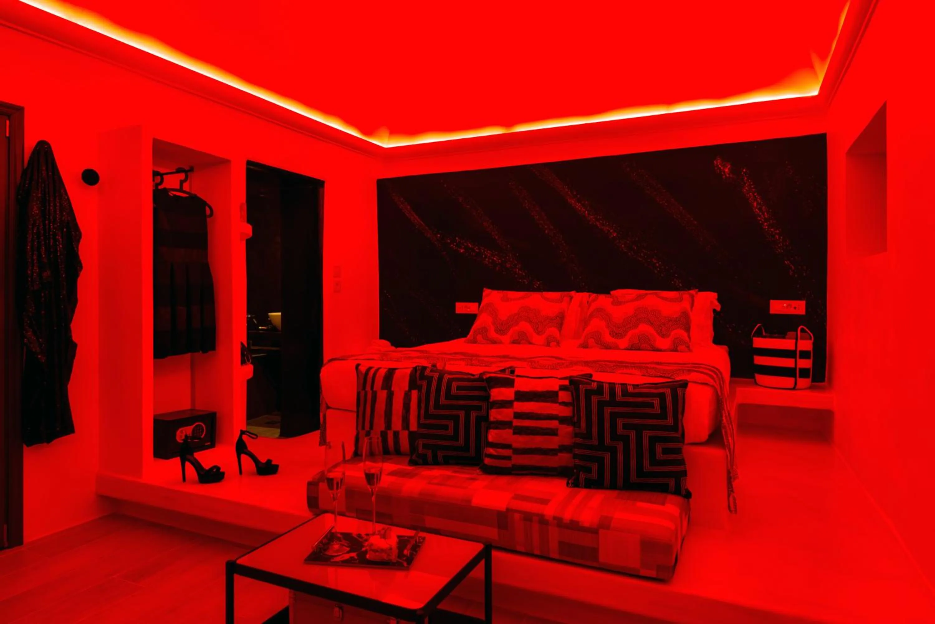 Photo of the whole room in Saint Sin Suites - Adults Only