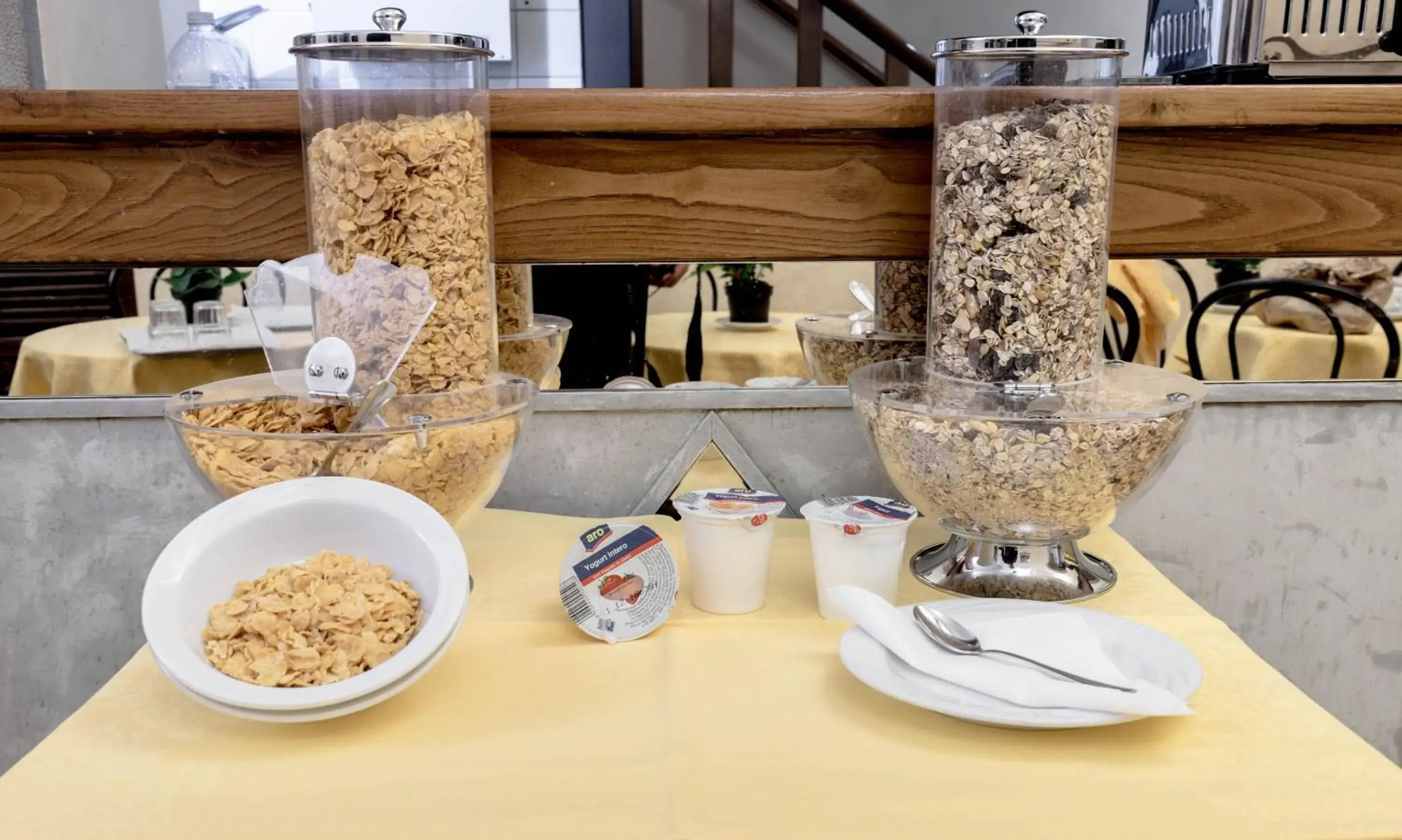 Buffet breakfast in Hotel Monica Buffet breakfast in Hotel Monica