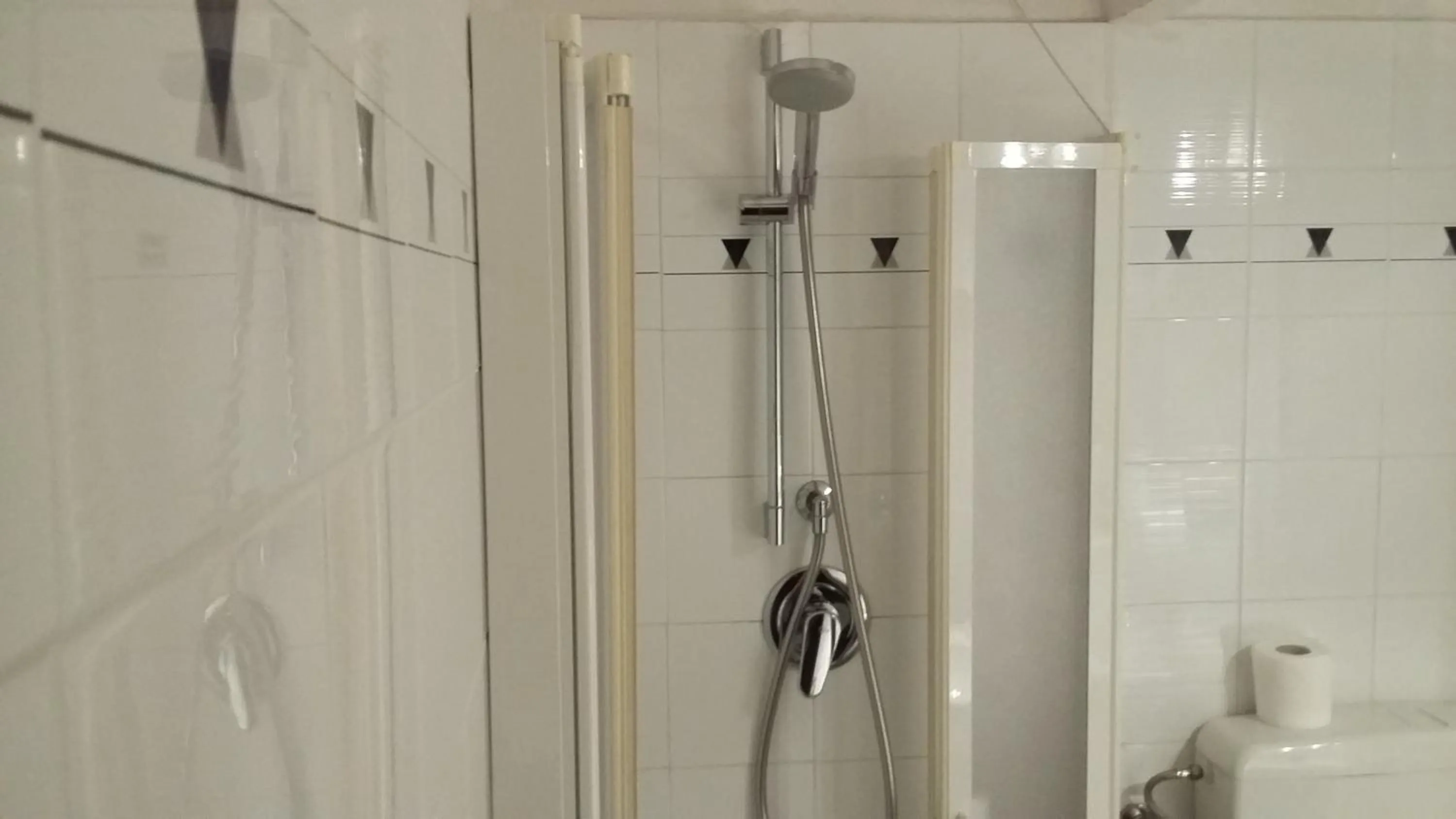 Shower in Hotel Monica