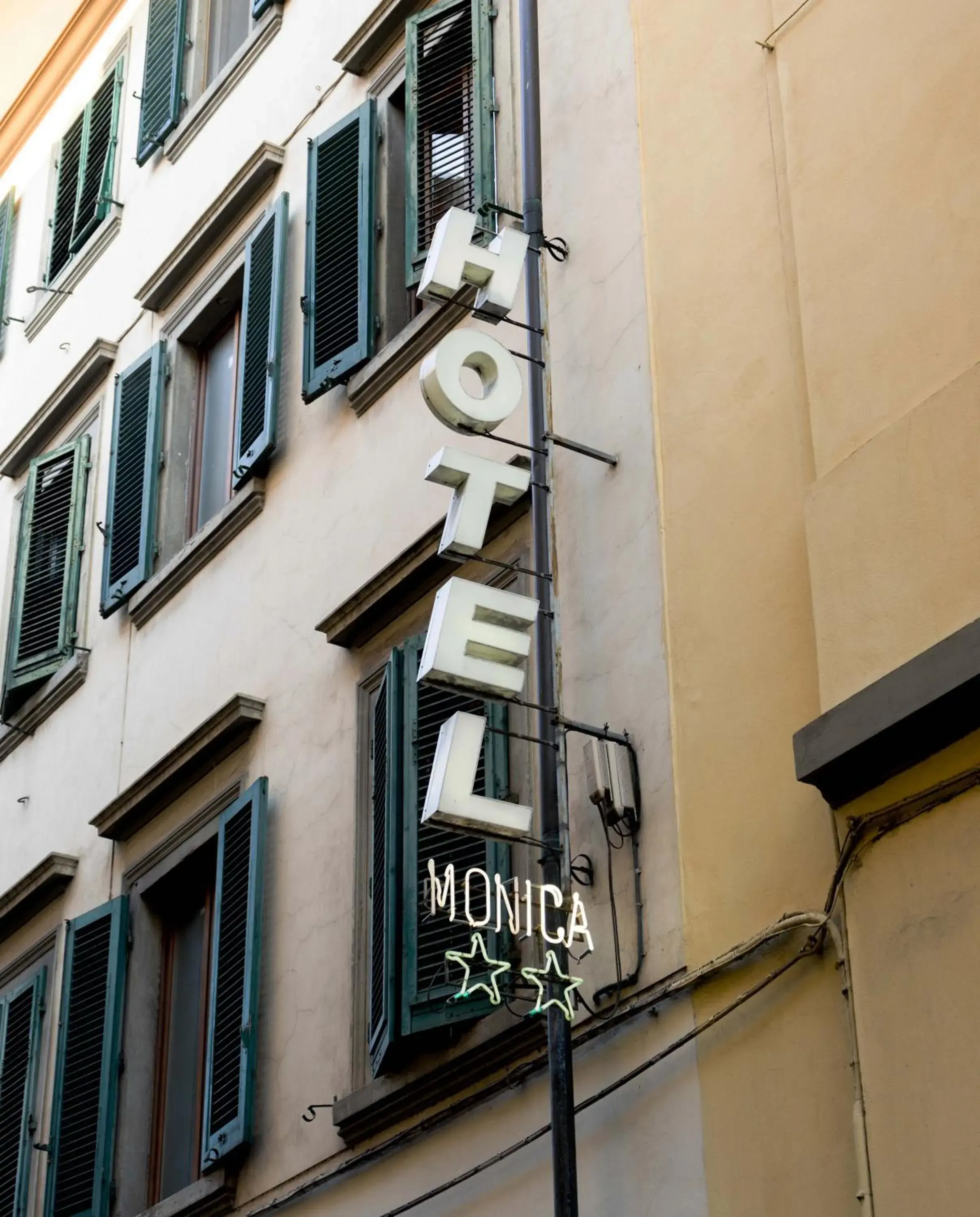 Facade/entrance in Hotel Monica Facade/entrance in Hotel Monica