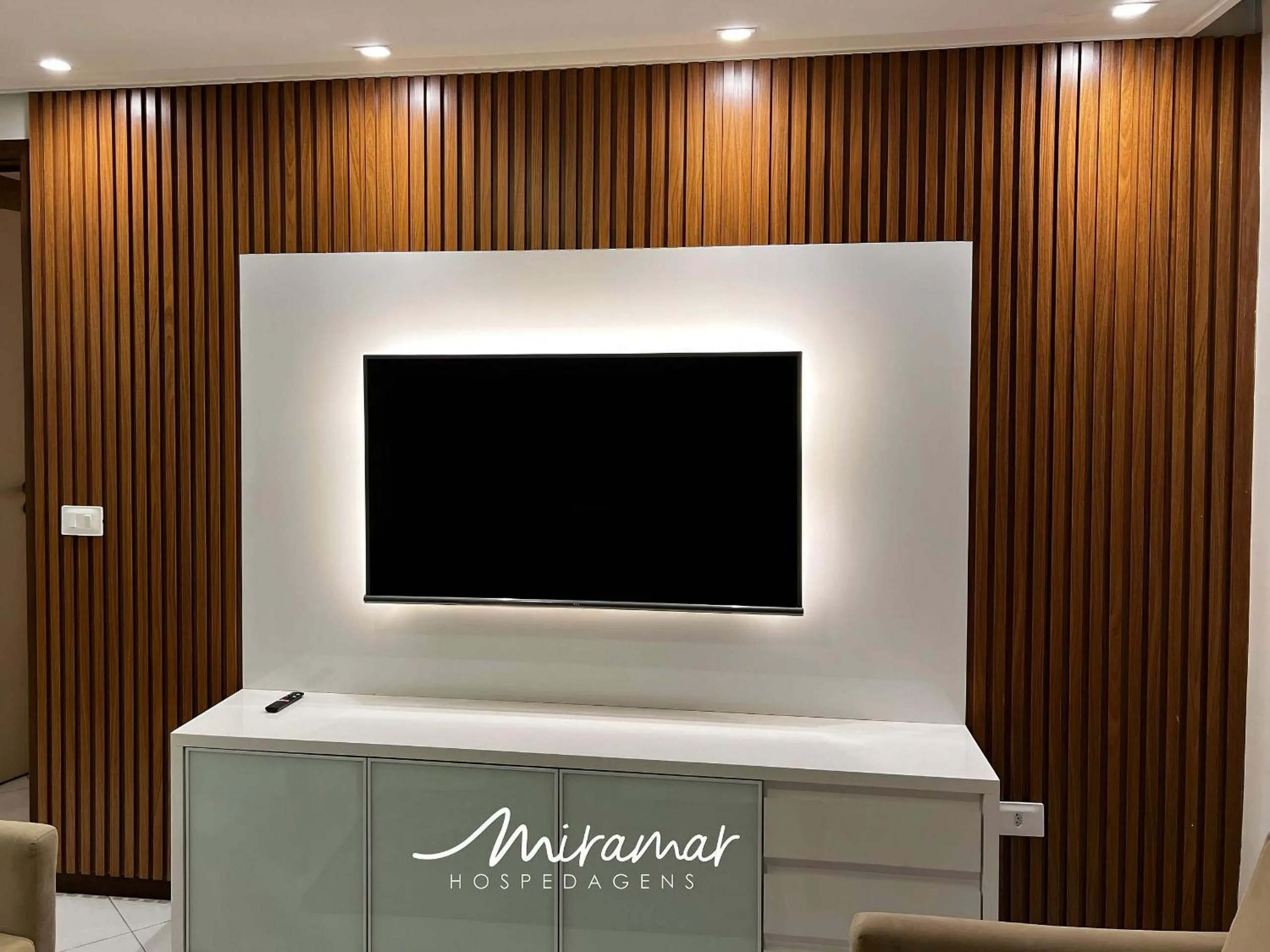 Living room in Ambassador Unidades Autônomas