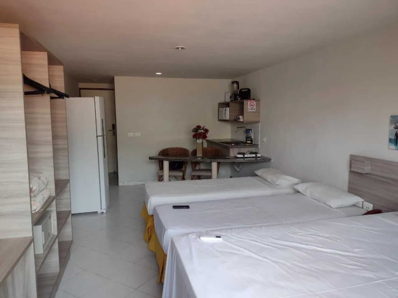 Bedroom, Bed in Ambassador Unidades Autônomas