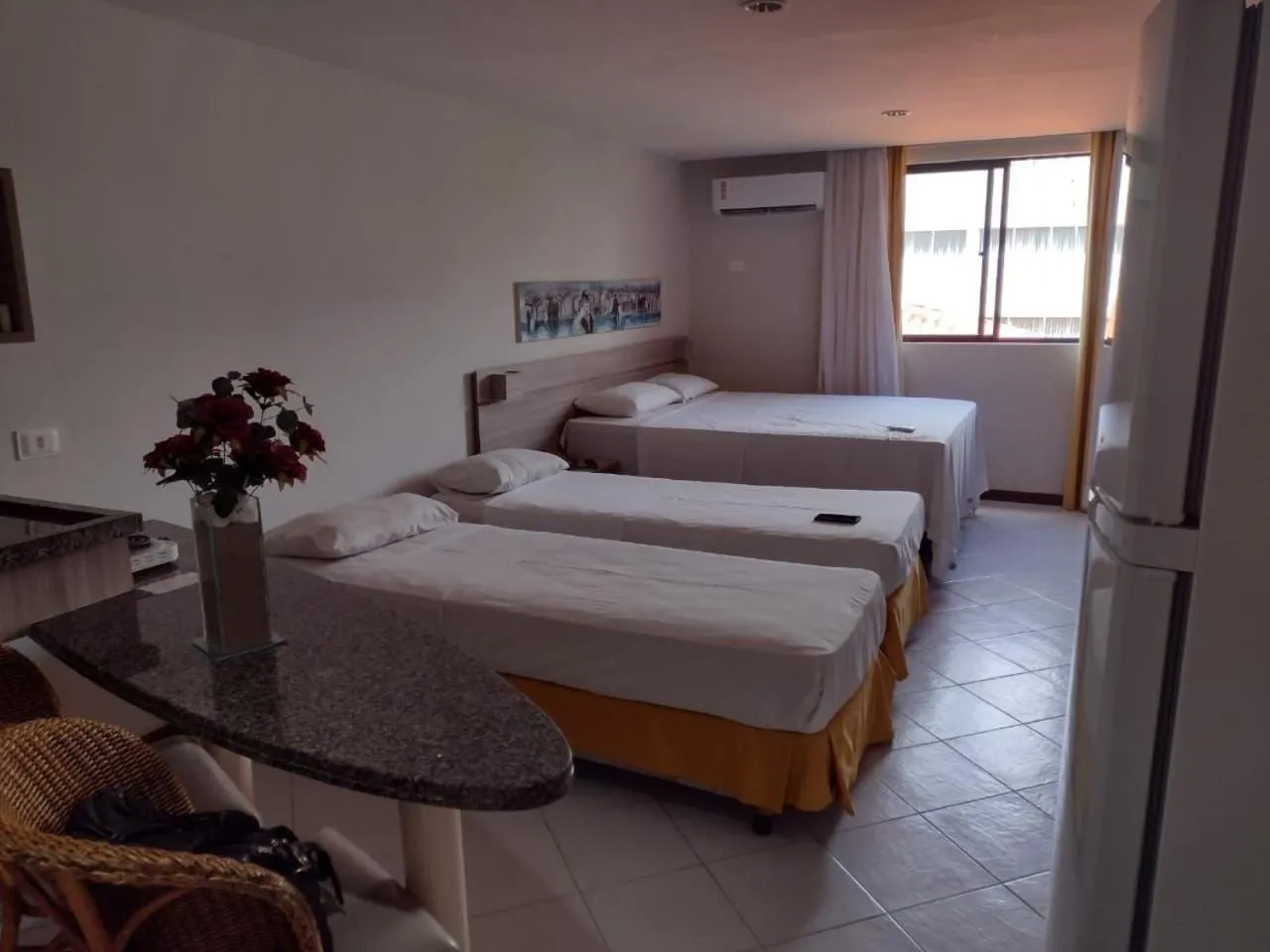 Bedroom, Bed in Ambassador Unidades Autônomas