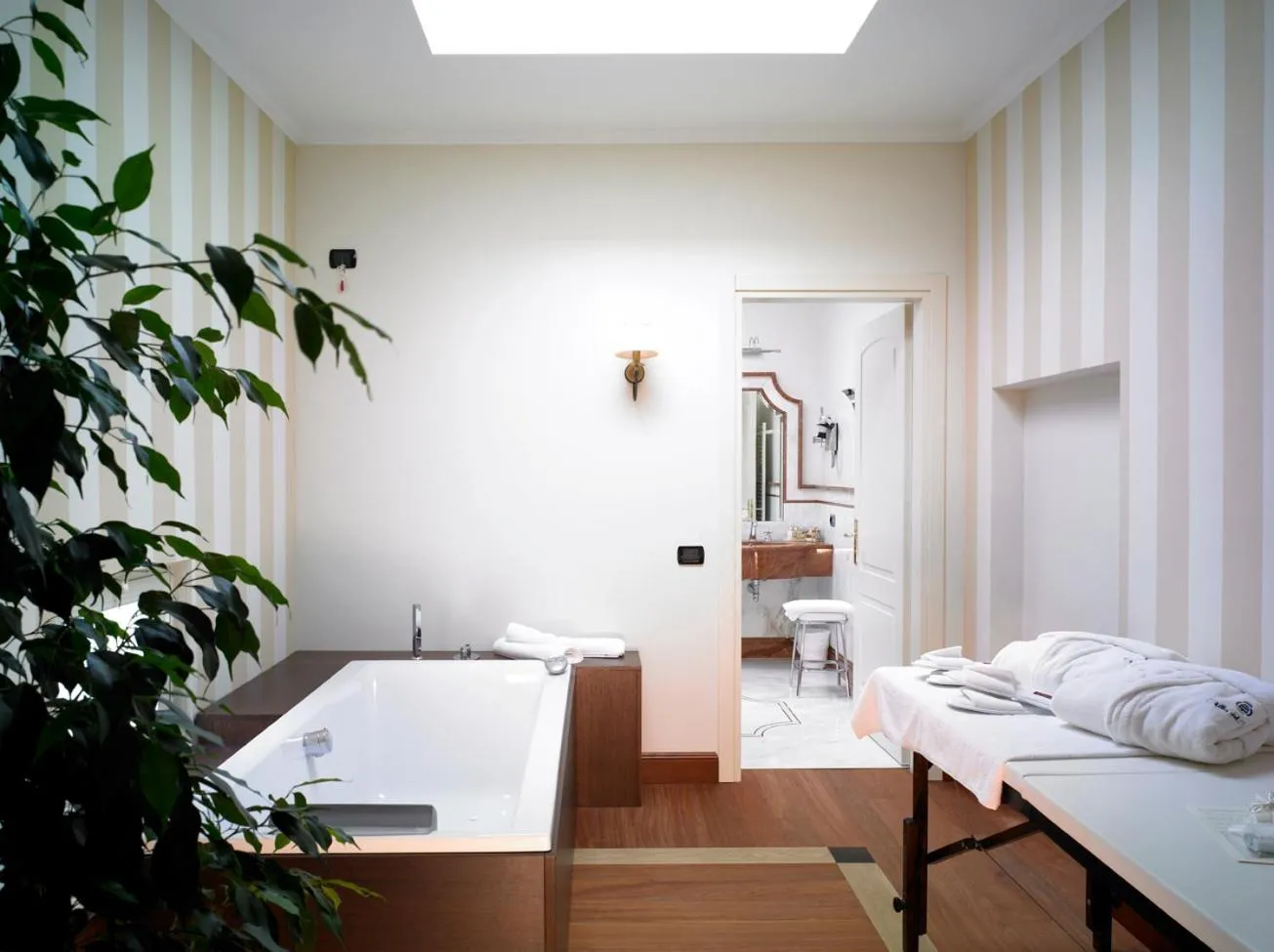 Bed in Hotel Villa Del Sogno