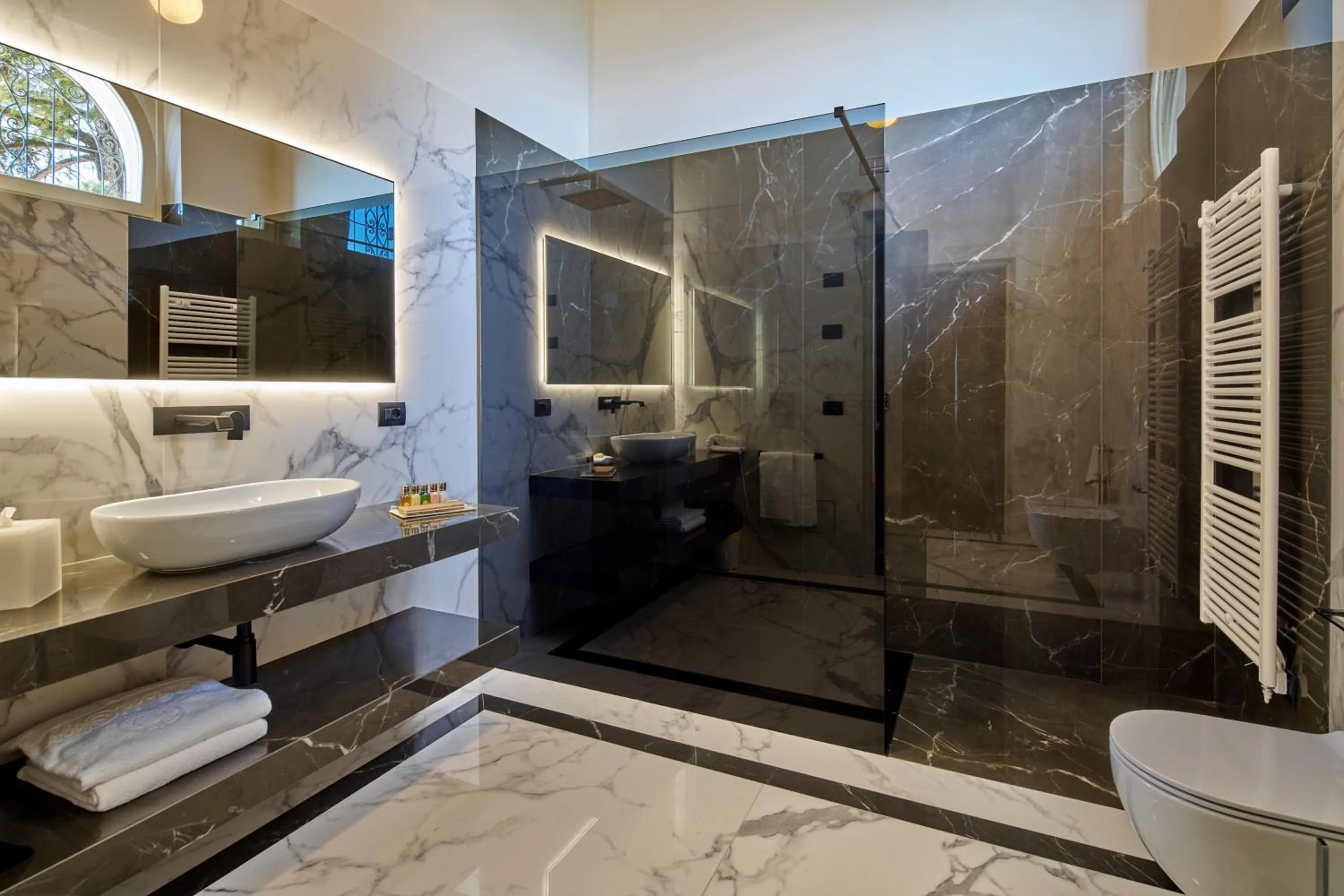 Bed in Hotel Villa Del Sogno