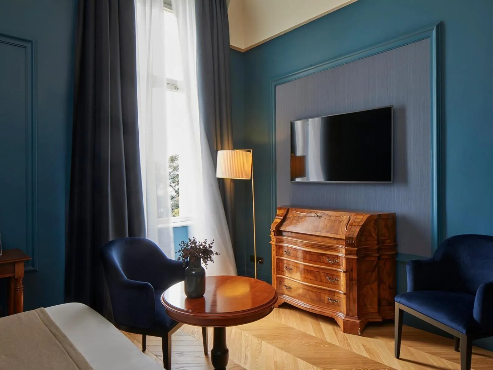 Bed in Hotel Villa Del Sogno