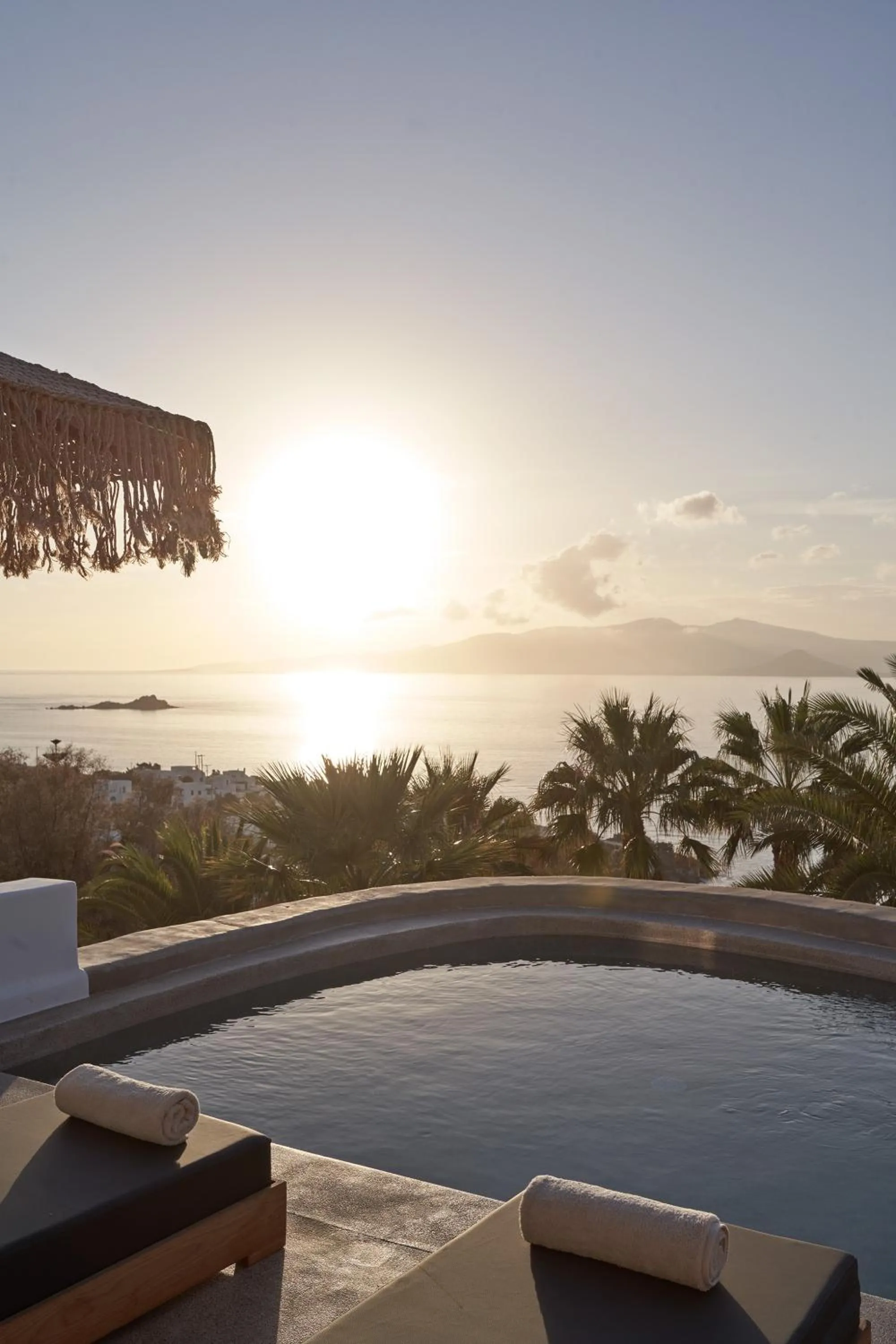 Sea view in Hill Club Naxos