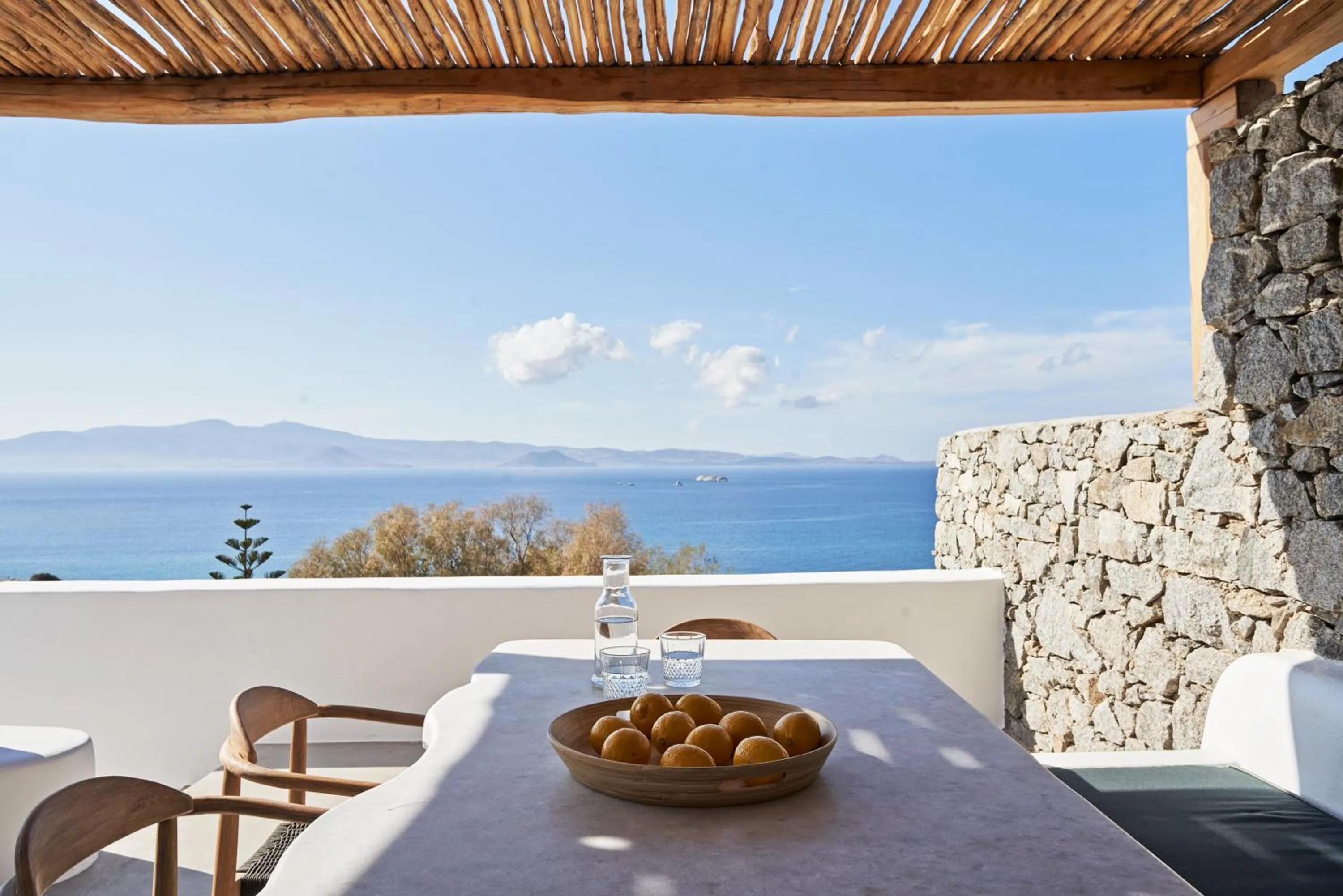 Balcony/Terrace in Hill Club Naxos
