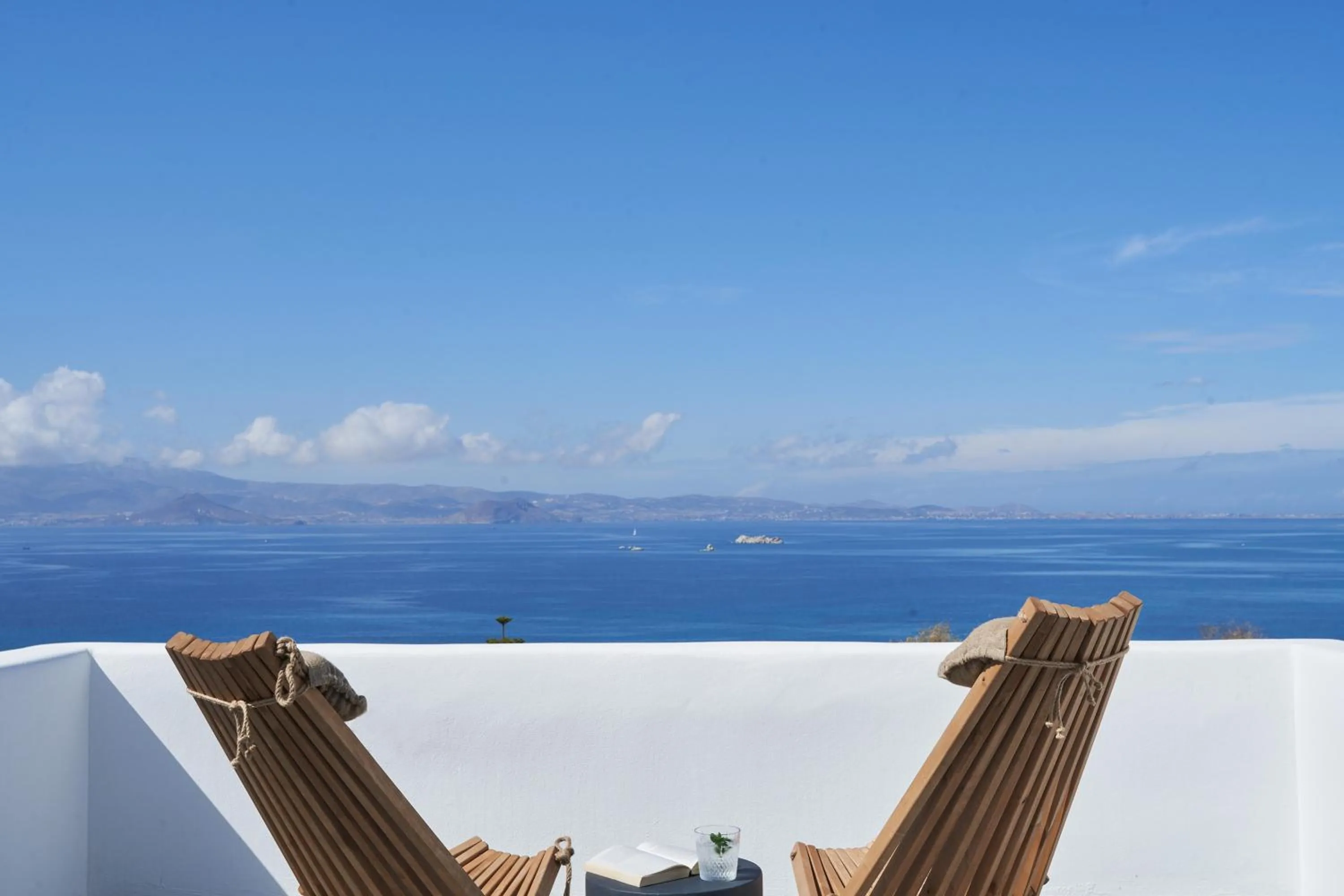 Balcony/Terrace in Hill Club Naxos