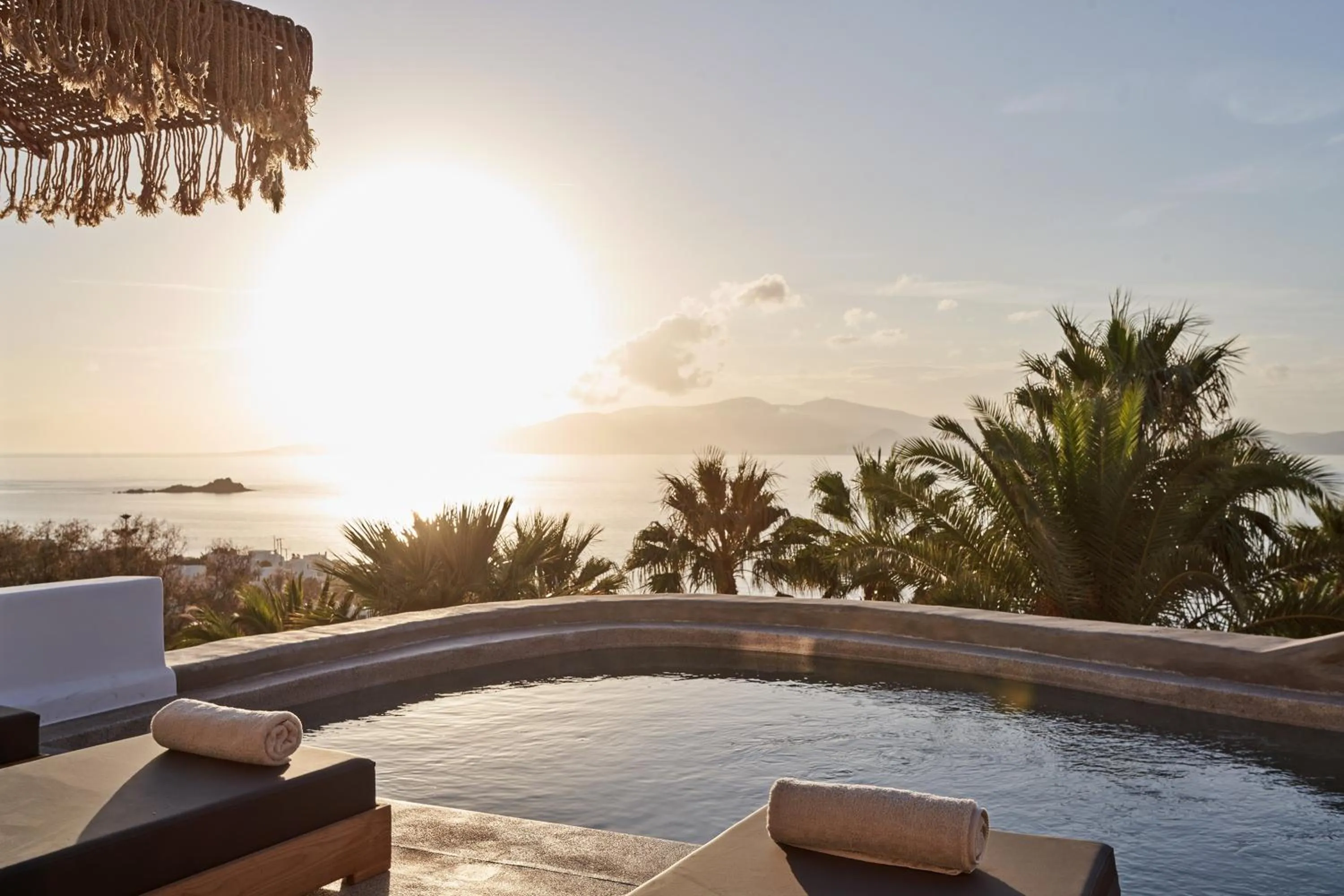 Sea view in Hill Club Naxos