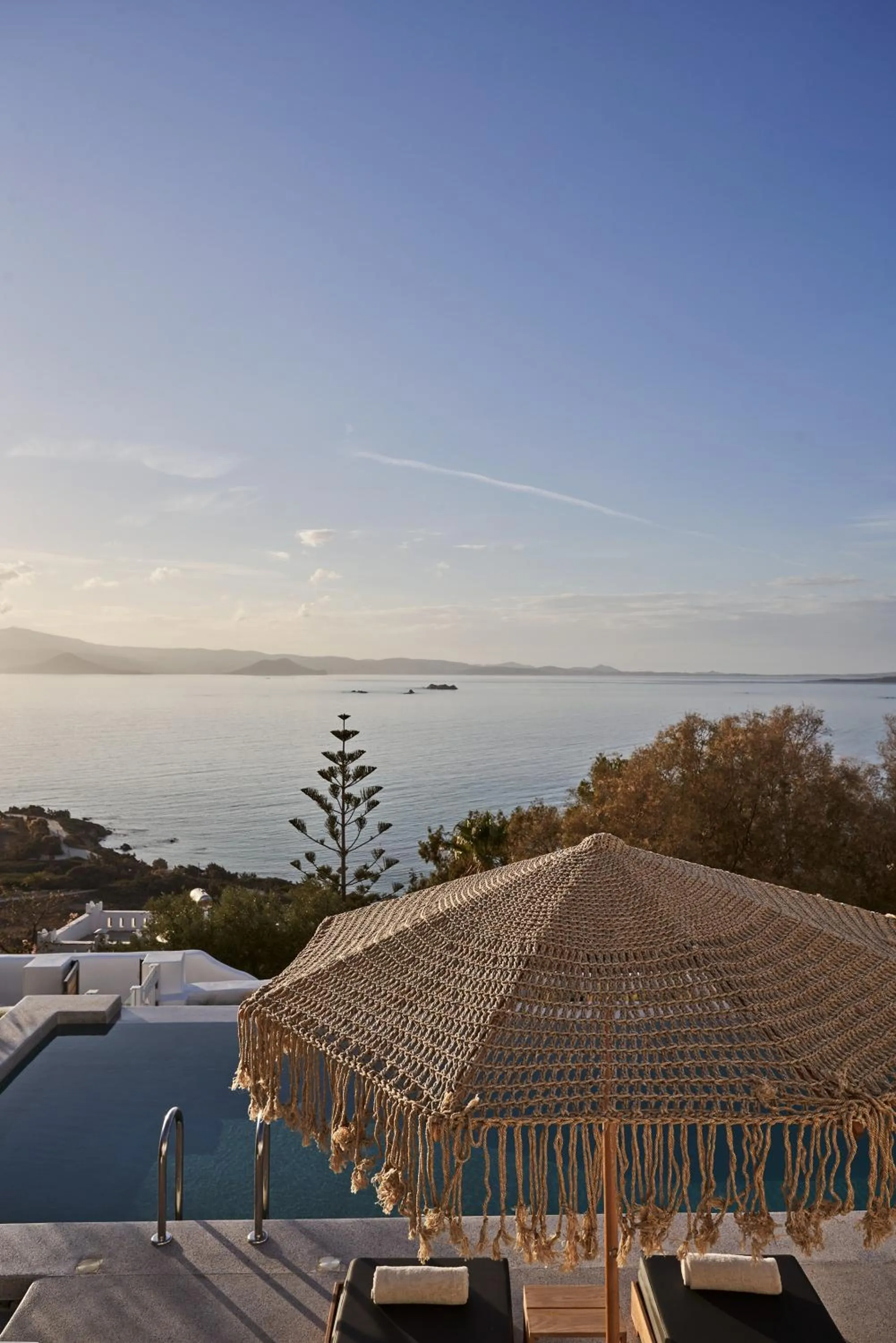 Sea view in Hill Club Naxos