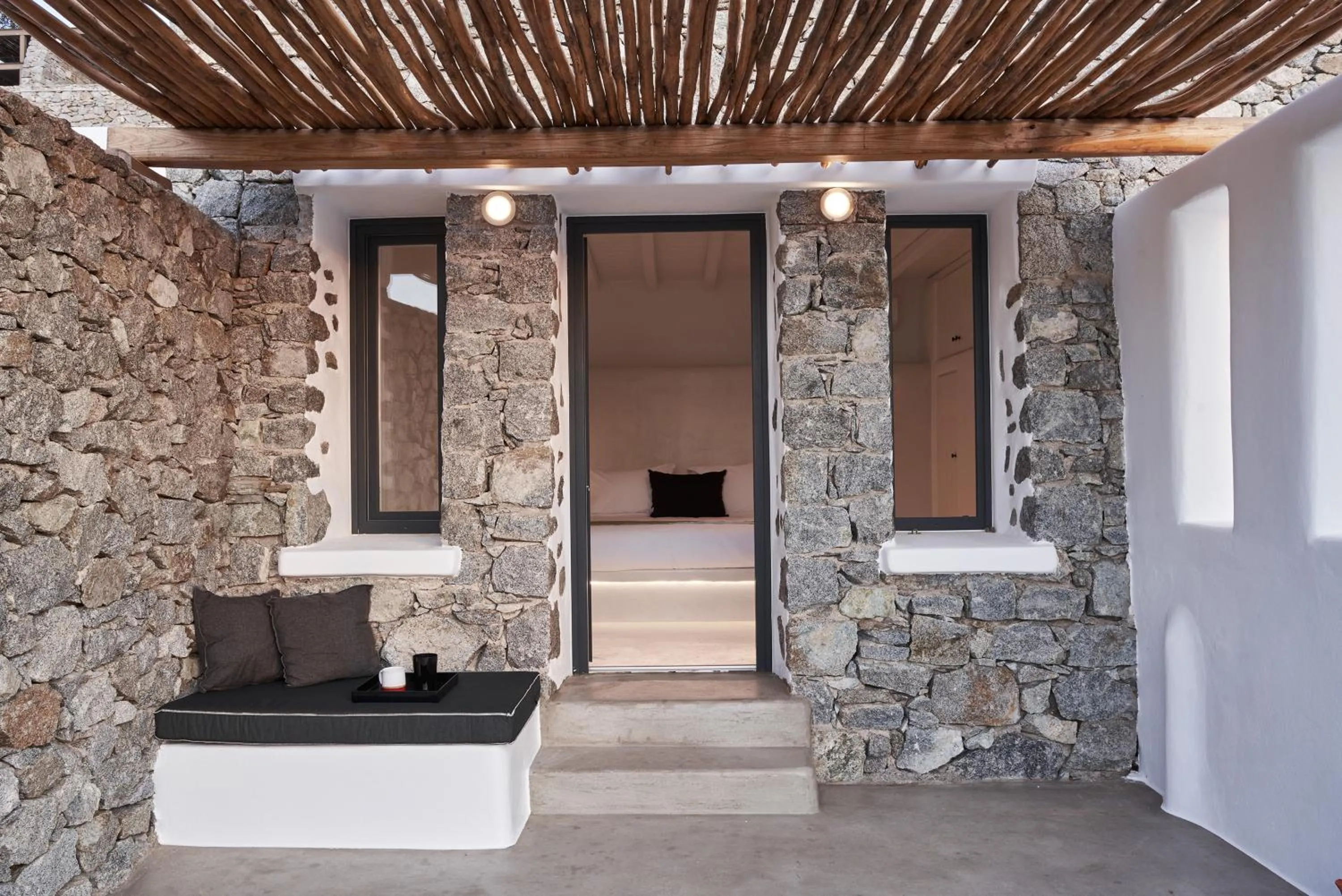 Balcony/Terrace in Hill Club Naxos
