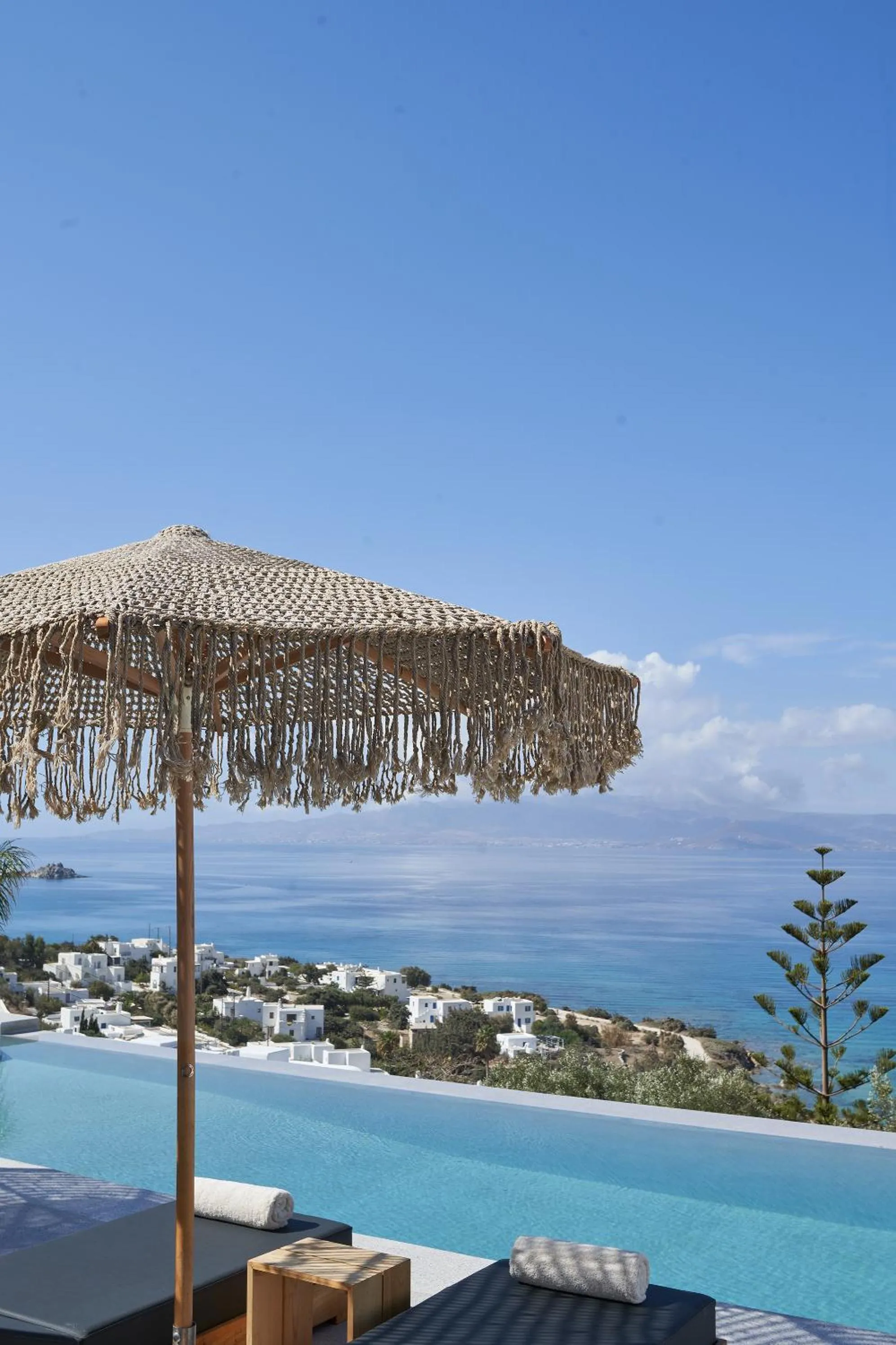 Sea view in Hill Club Naxos