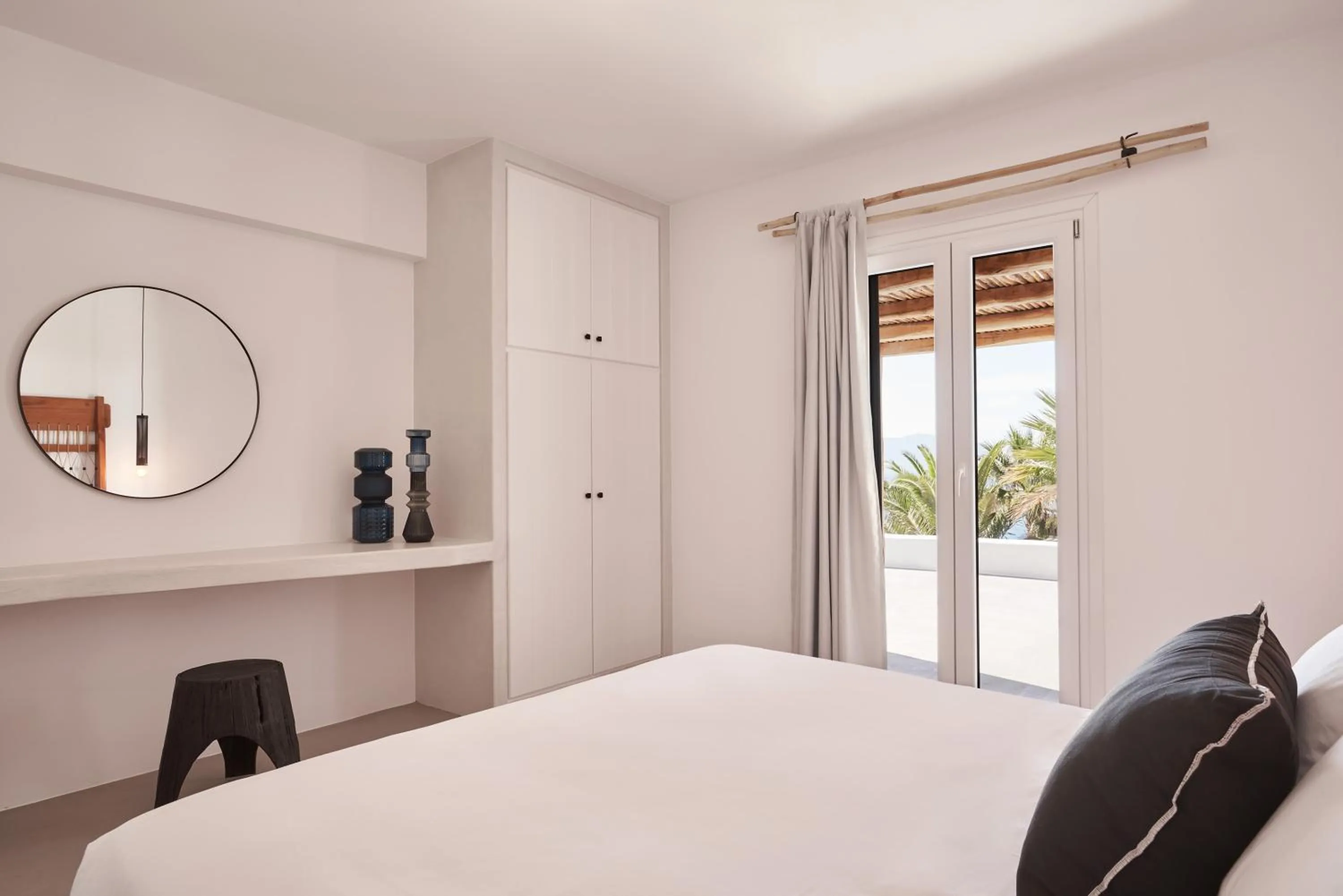 Bedroom, Bed in Hill Club Naxos