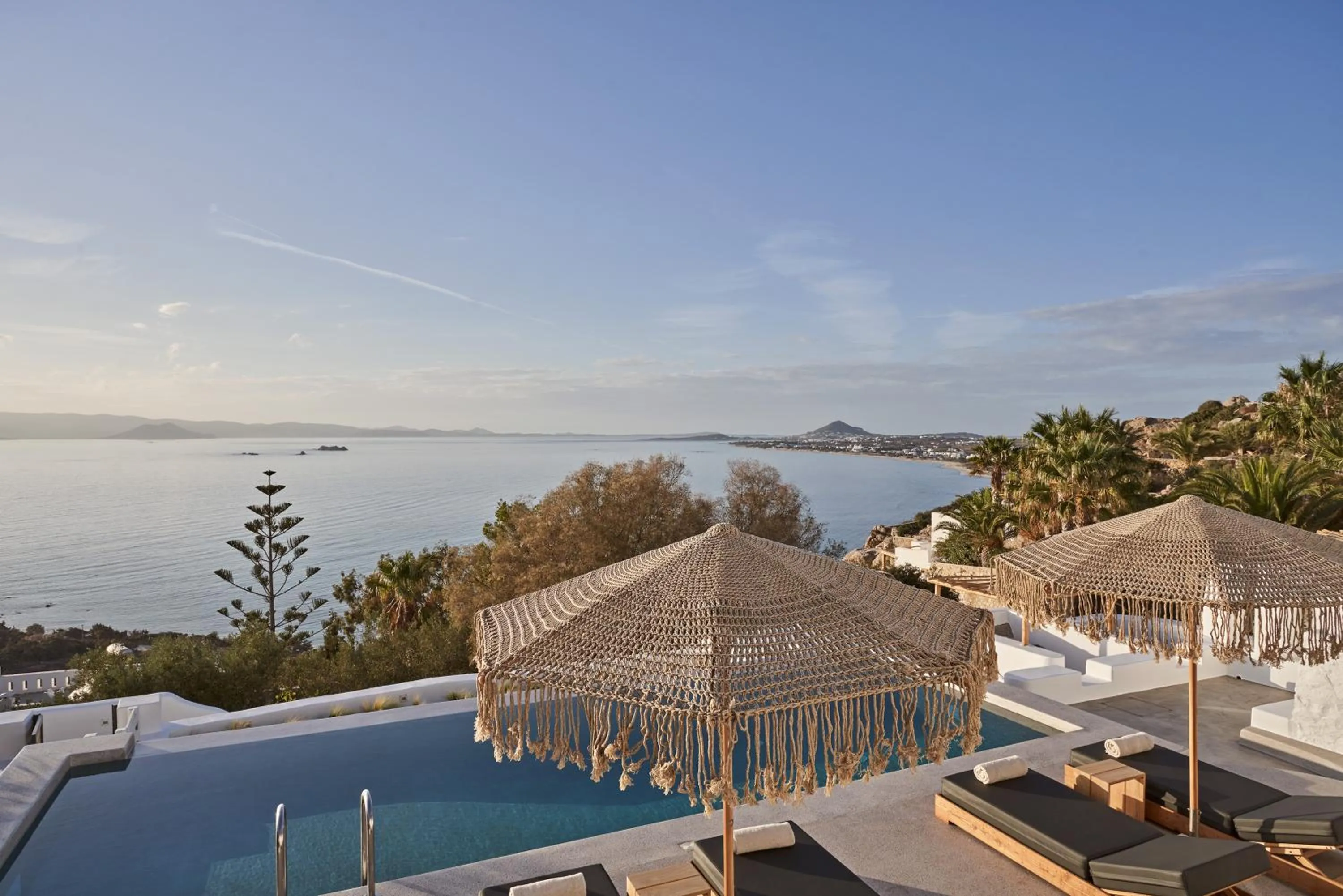 Sea view in Hill Club Naxos