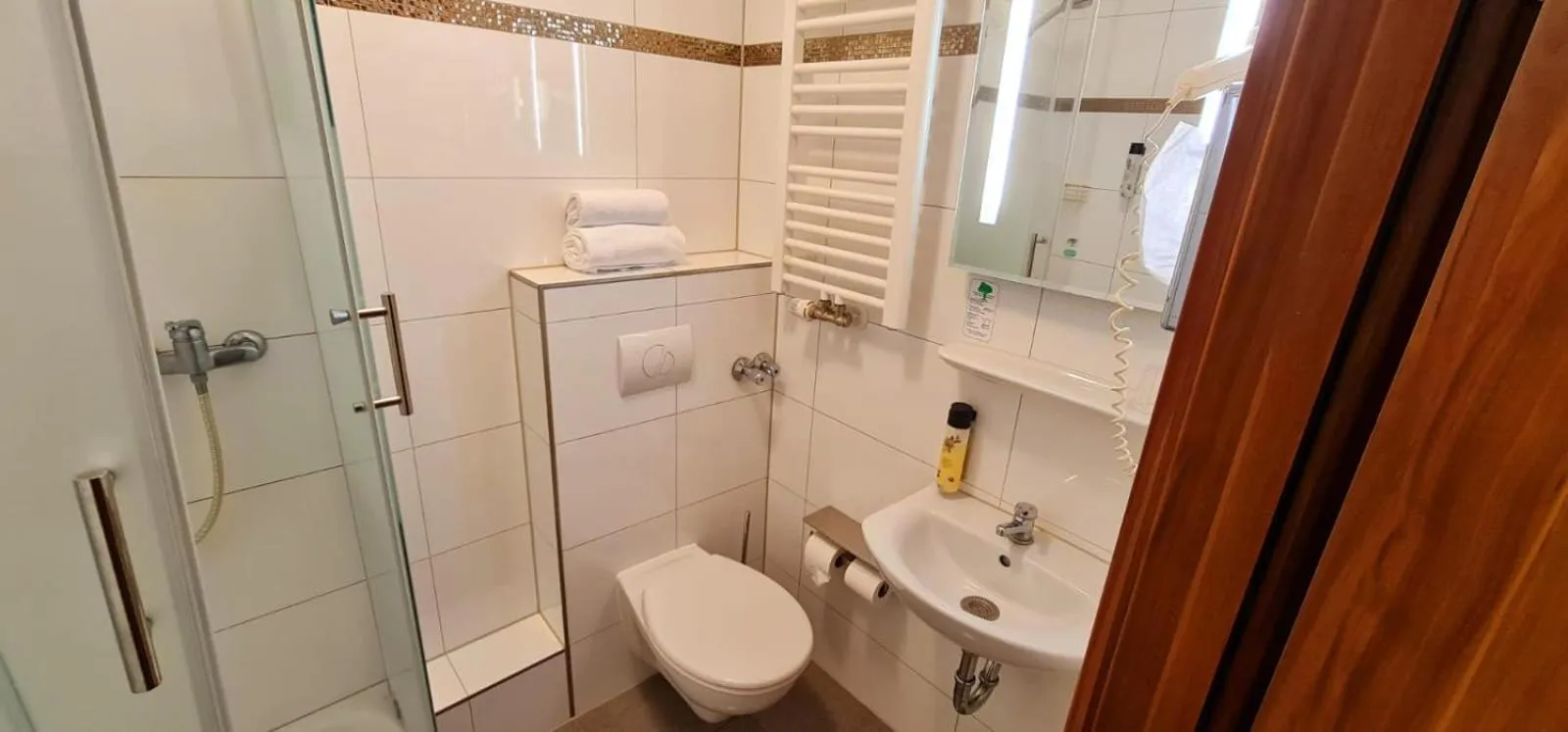 Shower in Hotel Frankfurt Messe