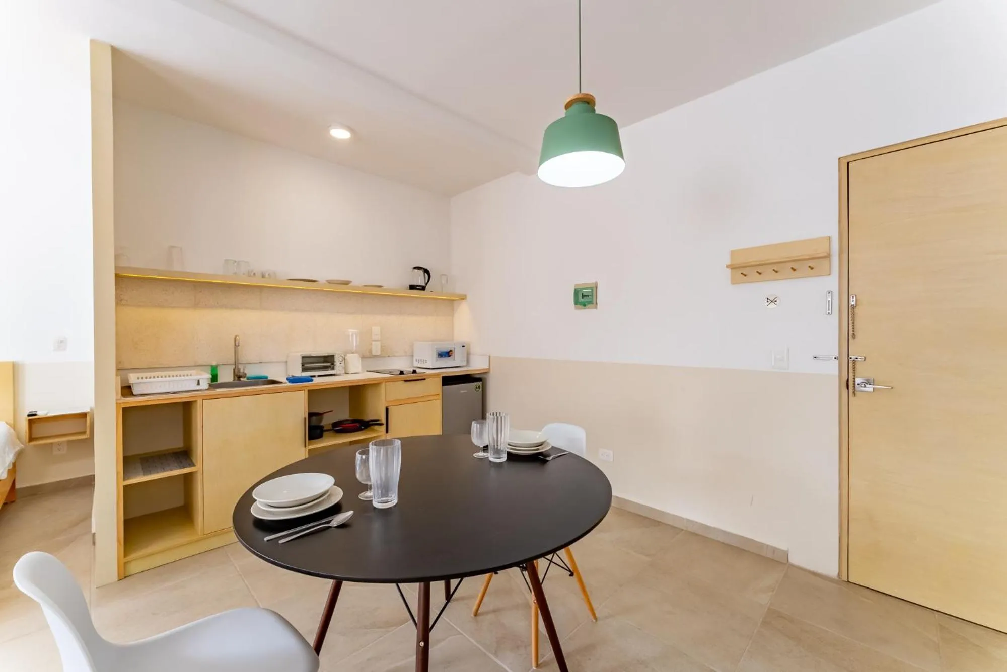 Kitchen or kitchenette in Bed Away Studios