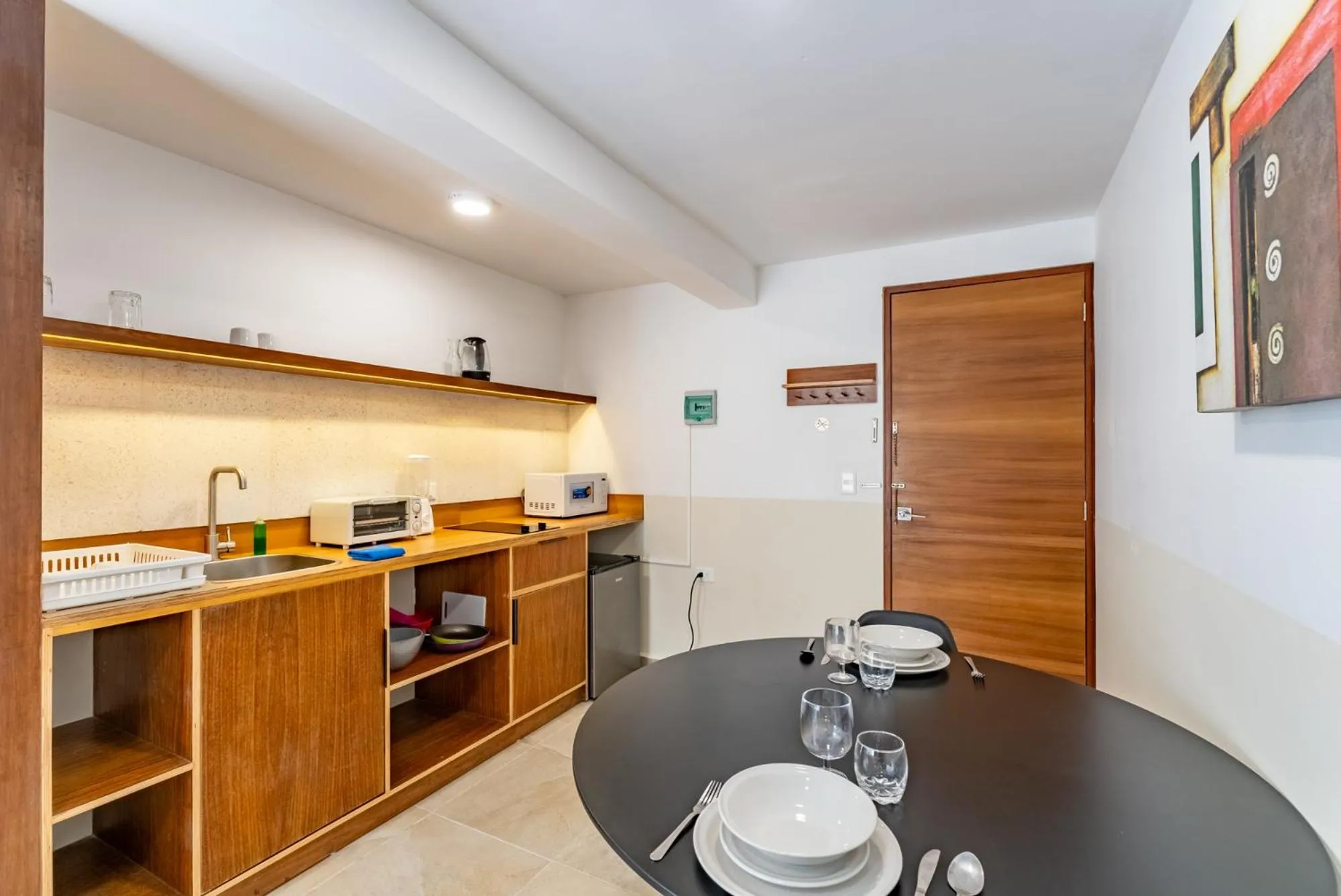 Coffee/tea facilities in Bed Away Studios