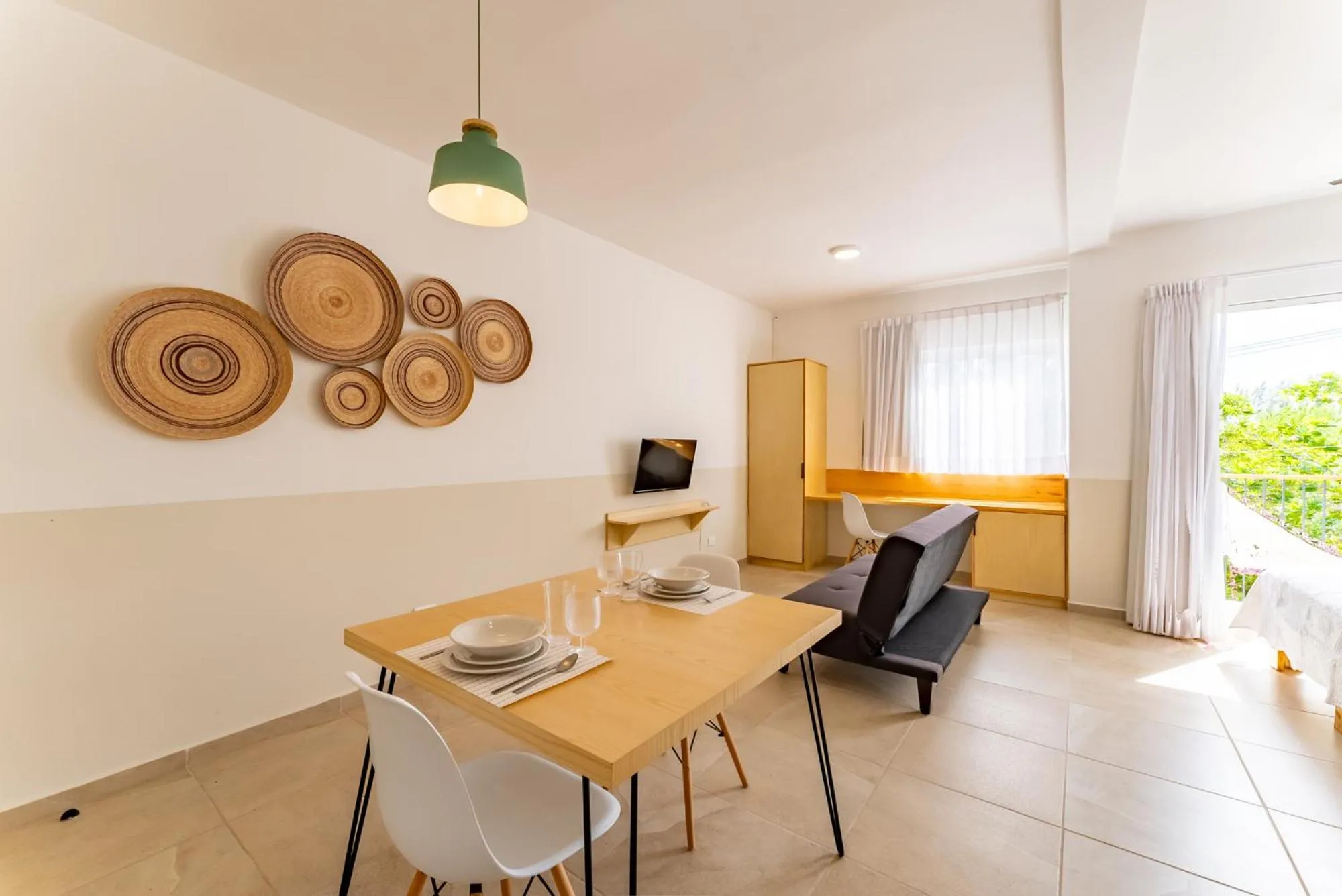 Living room in Bed Away Studios