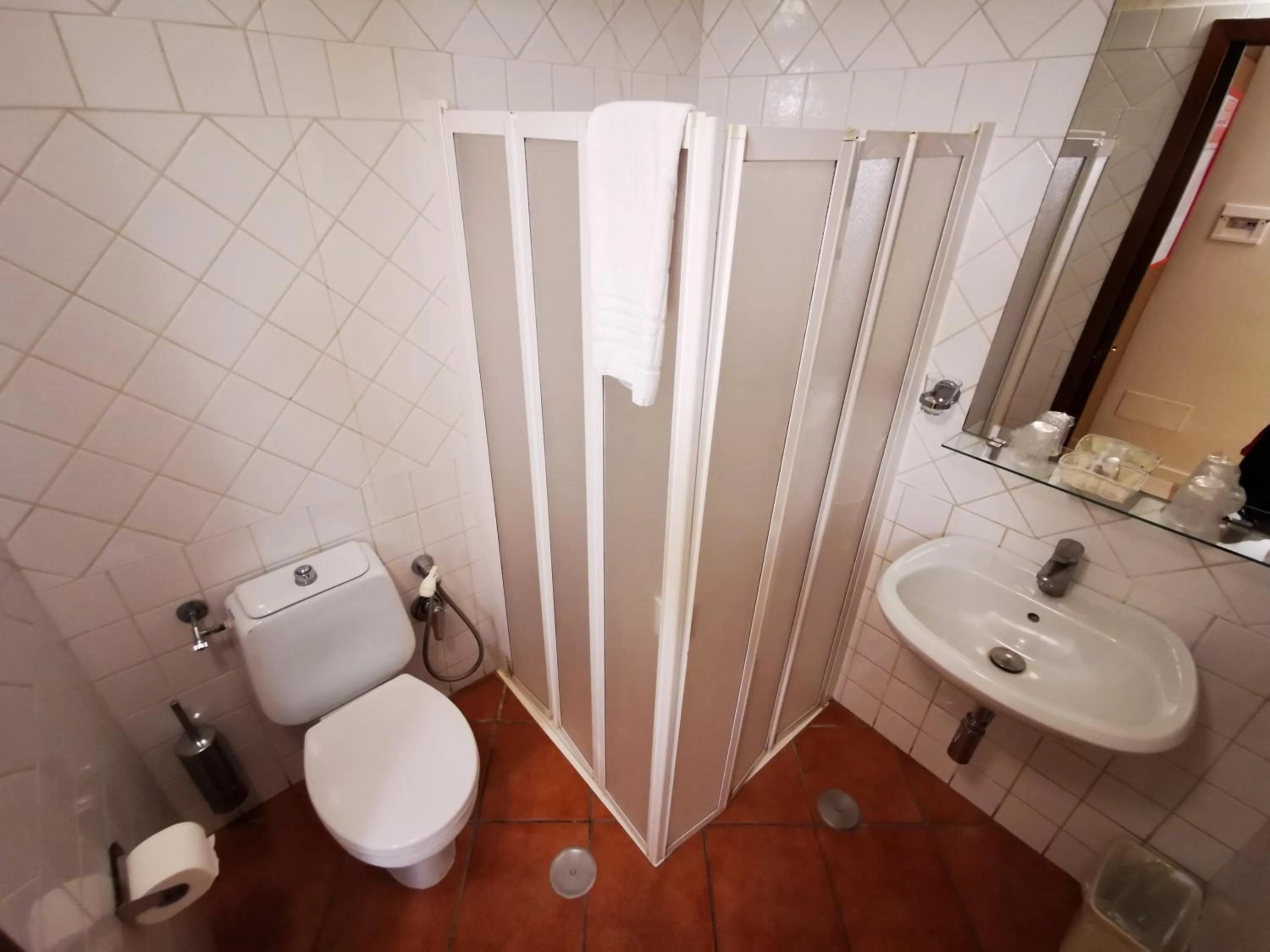 Bathroom in Hotel Balcony